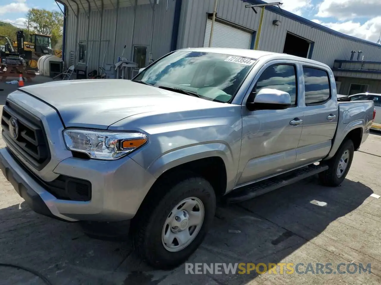 1 fotografías del automóvil dañado 3TMCZ5AN3NM463751 TOYOTA TACOMA 2022