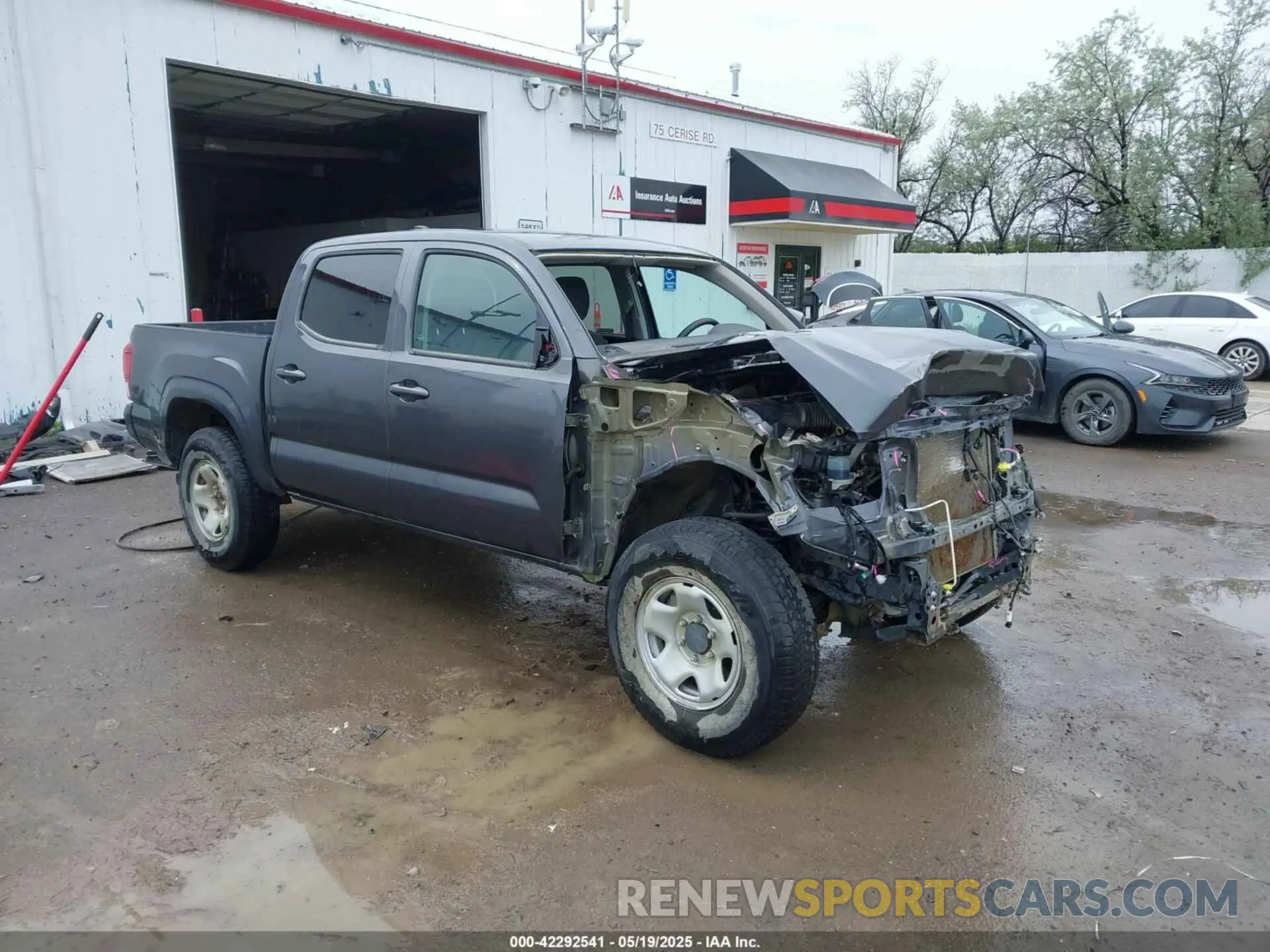 1 fotografías del automóvil dañado 3TMCZ5AN3NM466875 TOYOTA TACOMA 2022