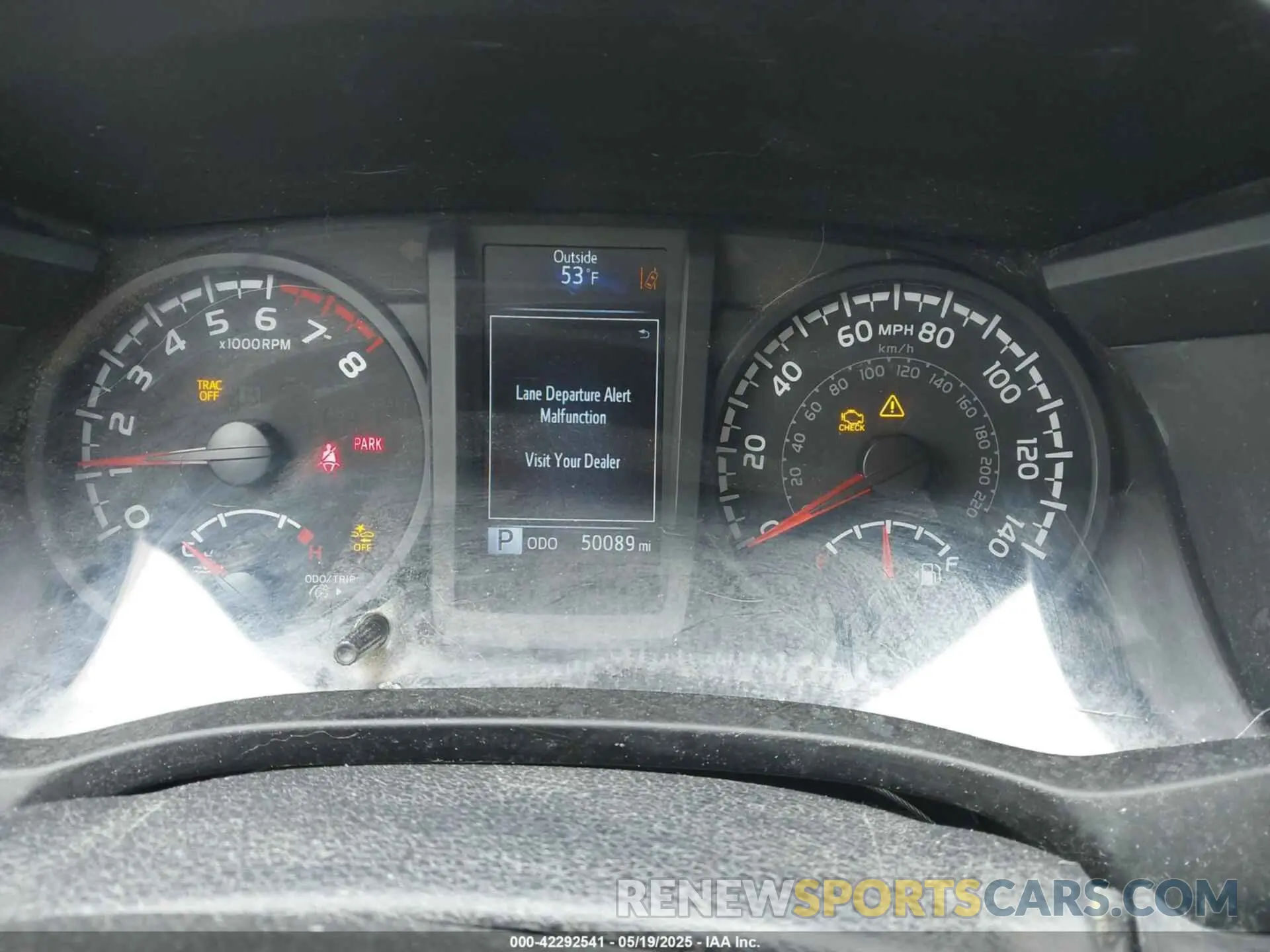 7 fotografías del automóvil dañado 3TMCZ5AN3NM466875 TOYOTA TACOMA 2022