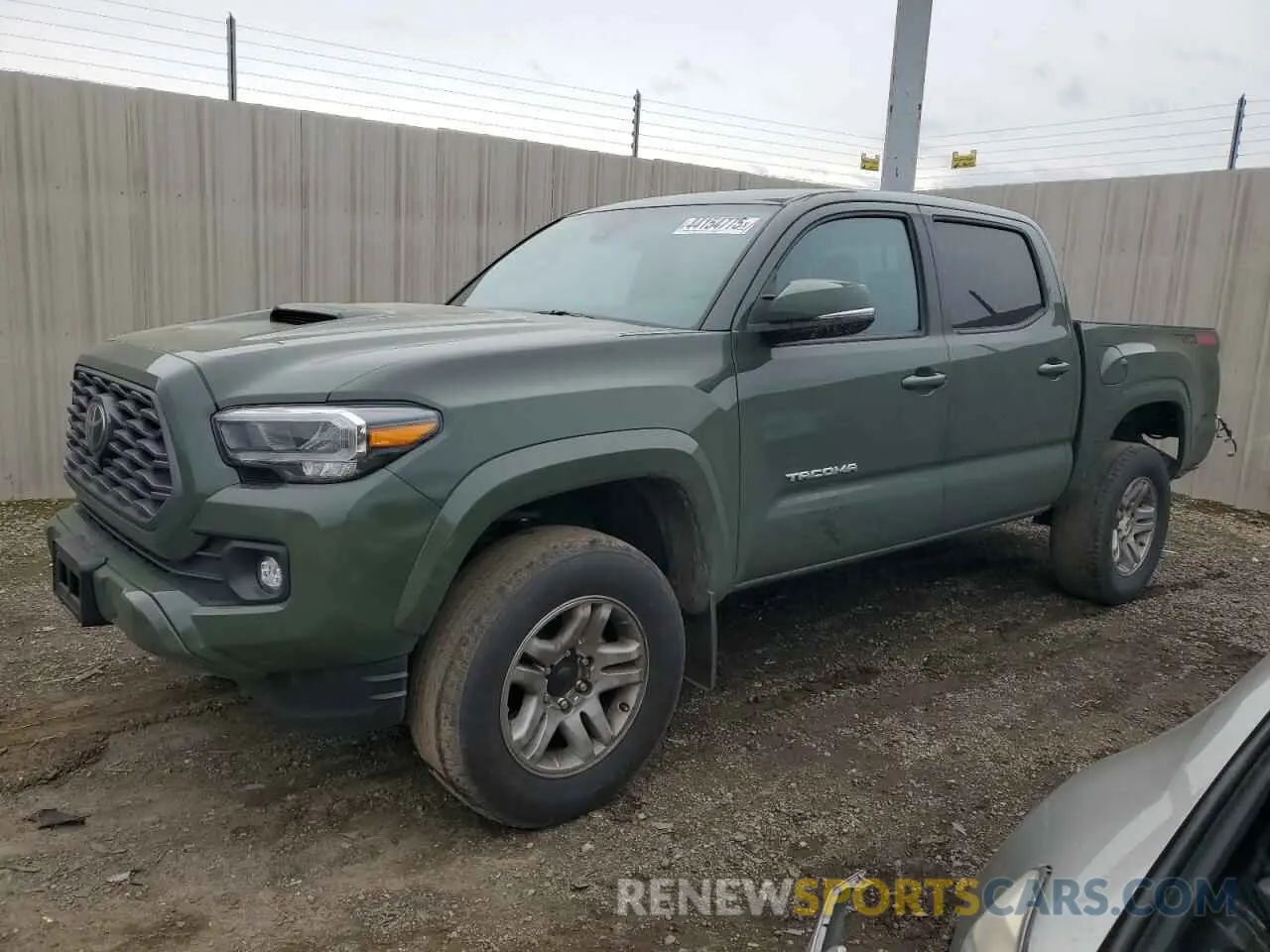 1 fotografías del automóvil dañado 3TMCZ5AN3NM484907 TOYOTA TACOMA 2022