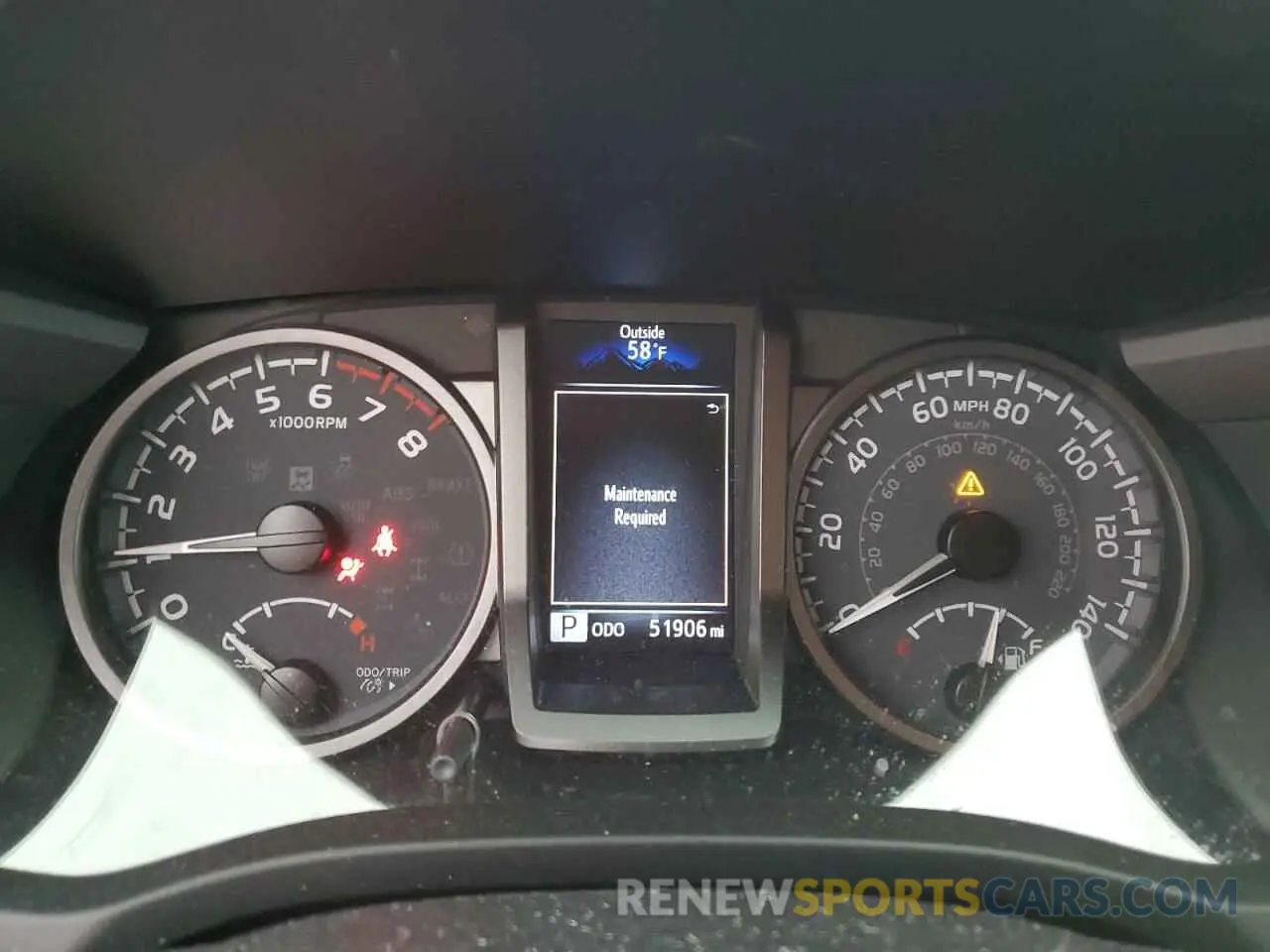 9 fotografías del automóvil dañado 3TMCZ5AN3NM484907 TOYOTA TACOMA 2022
