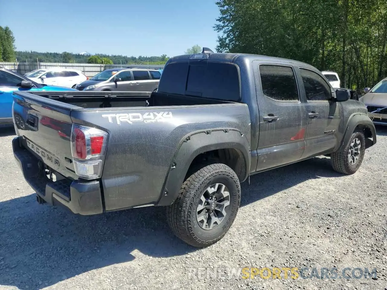 3 fotografías del automóvil dañado 3TMCZ5AN3NM485877 TOYOTA TACOMA 2022