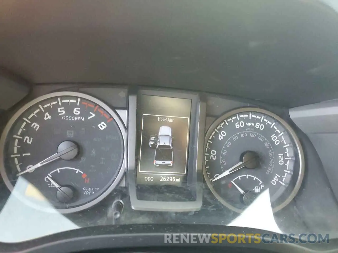 9 fotografías del automóvil dañado 3TMCZ5AN3NM485877 TOYOTA TACOMA 2022