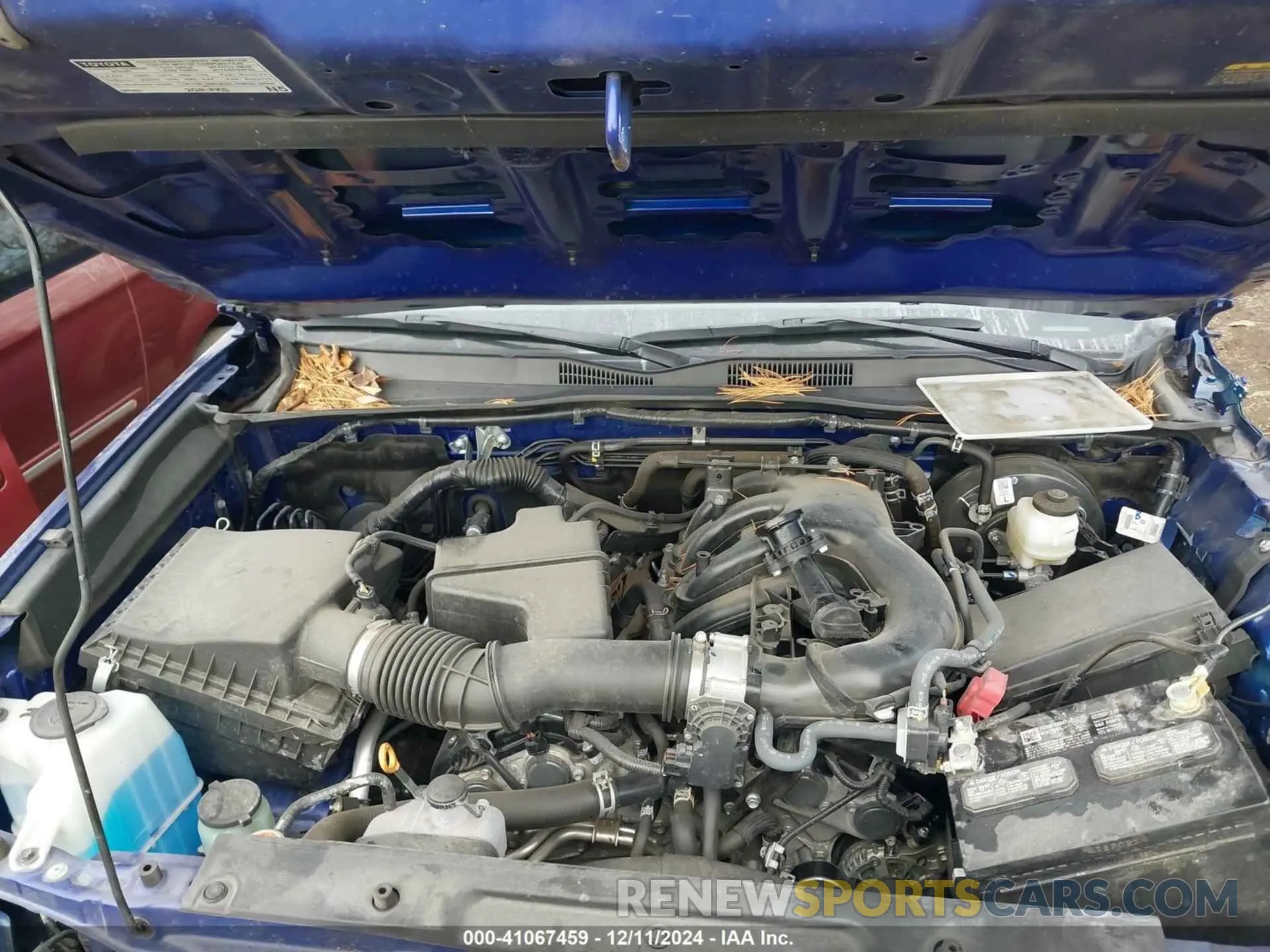 10 fotografías del automóvil dañado 3TMCZ5AN3NM505867 TOYOTA TACOMA 2022