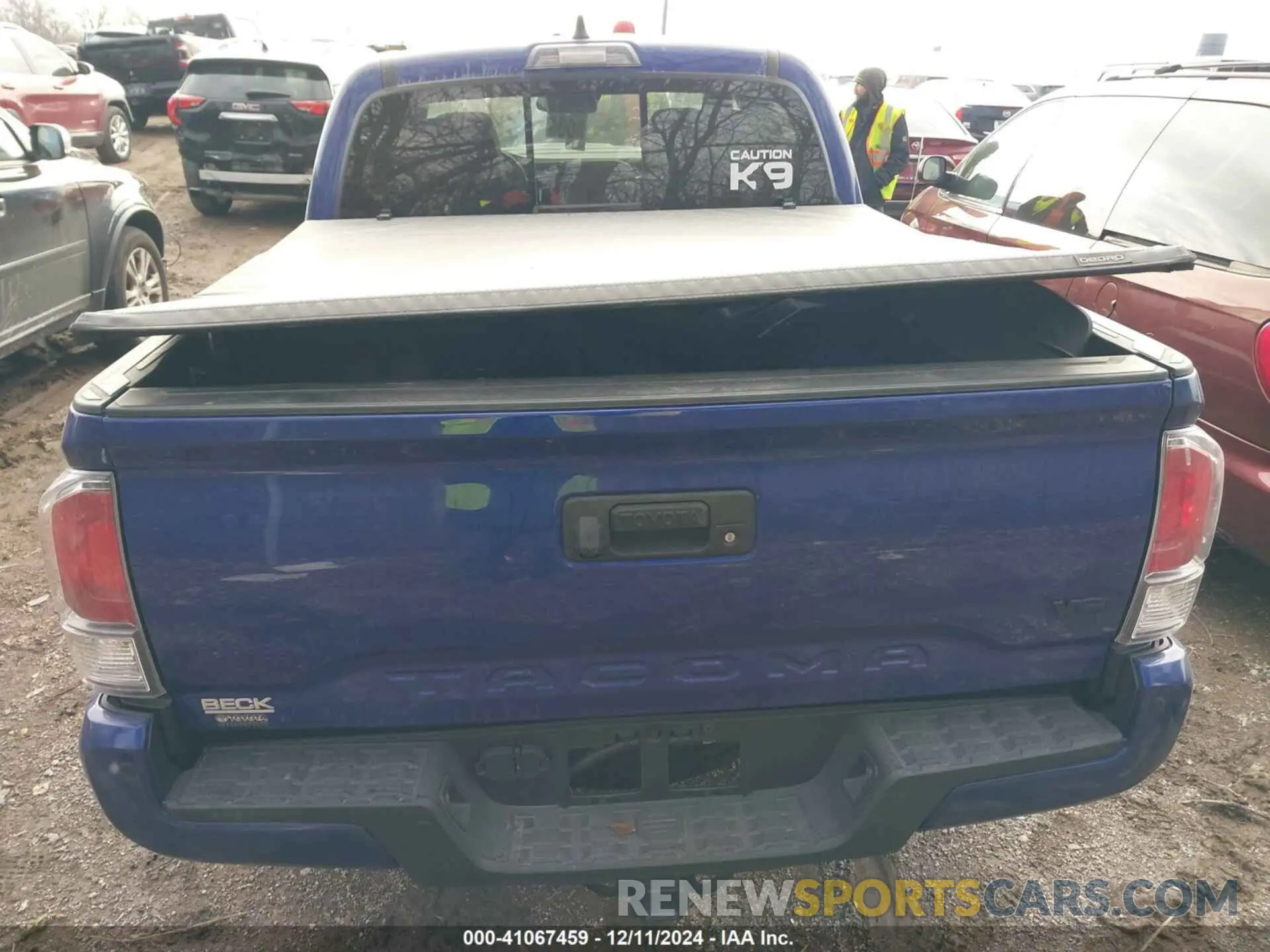 16 fotografías del automóvil dañado 3TMCZ5AN3NM505867 TOYOTA TACOMA 2022
