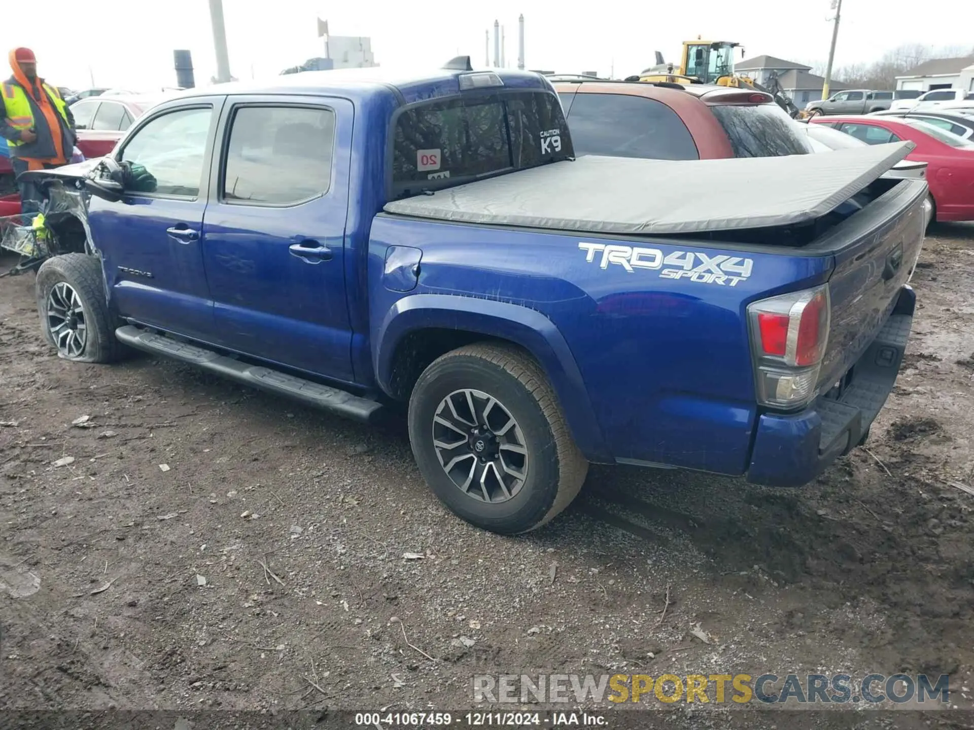 3 fotografías del automóvil dañado 3TMCZ5AN3NM505867 TOYOTA TACOMA 2022