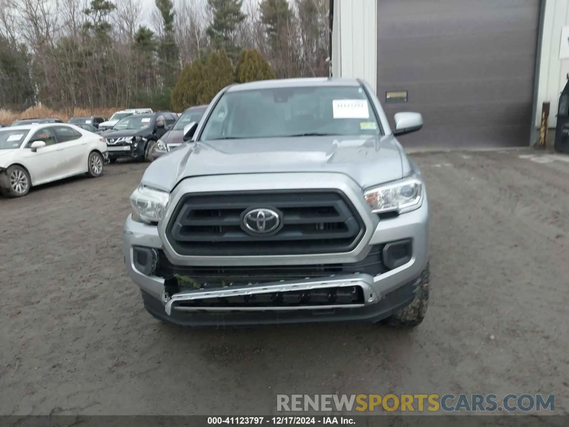 12 fotografías del automóvil dañado 3TMCZ5AN4NM455125 TOYOTA TACOMA 2022