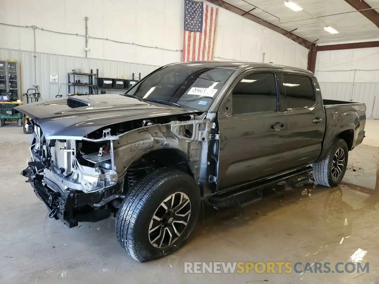 1 fotografías del automóvil dañado 3TMCZ5AN4NM464973 TOYOTA TACOMA 2022