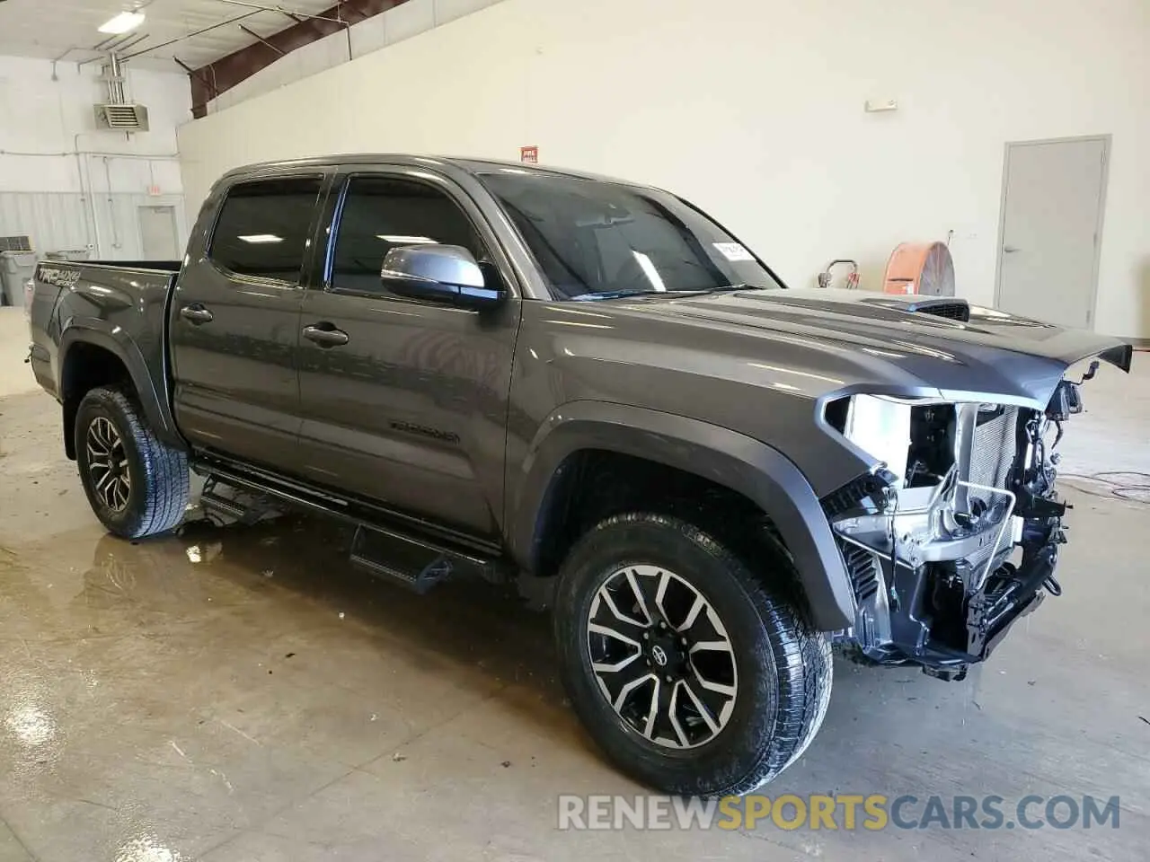 4 fotografías del automóvil dañado 3TMCZ5AN4NM464973 TOYOTA TACOMA 2022