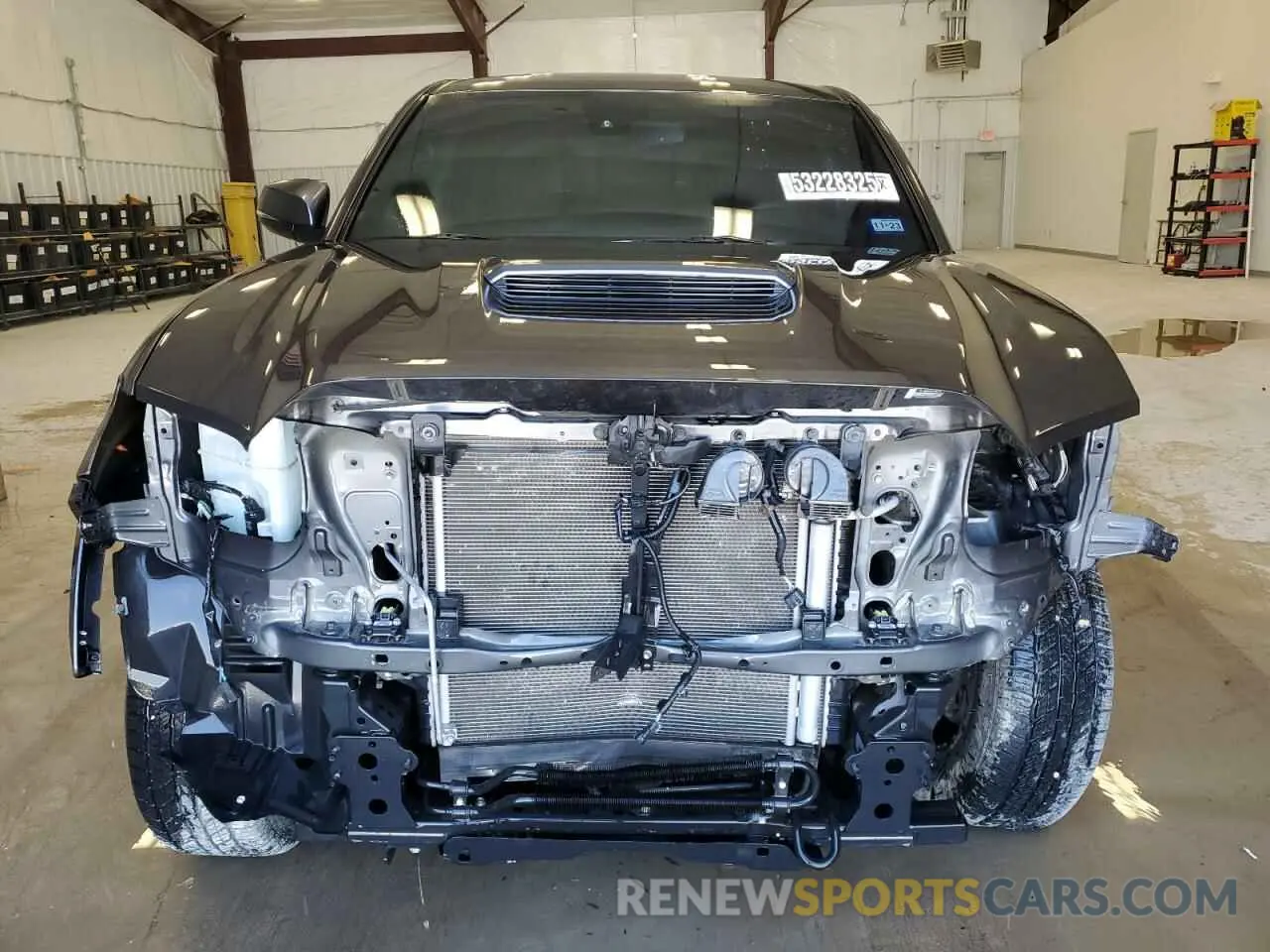 5 fotografías del automóvil dañado 3TMCZ5AN4NM464973 TOYOTA TACOMA 2022
