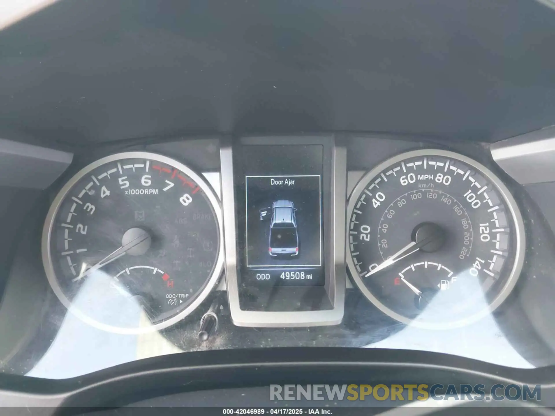7 fotografías del automóvil dañado 3TMCZ5AN4NM465945 TOYOTA TACOMA 2022