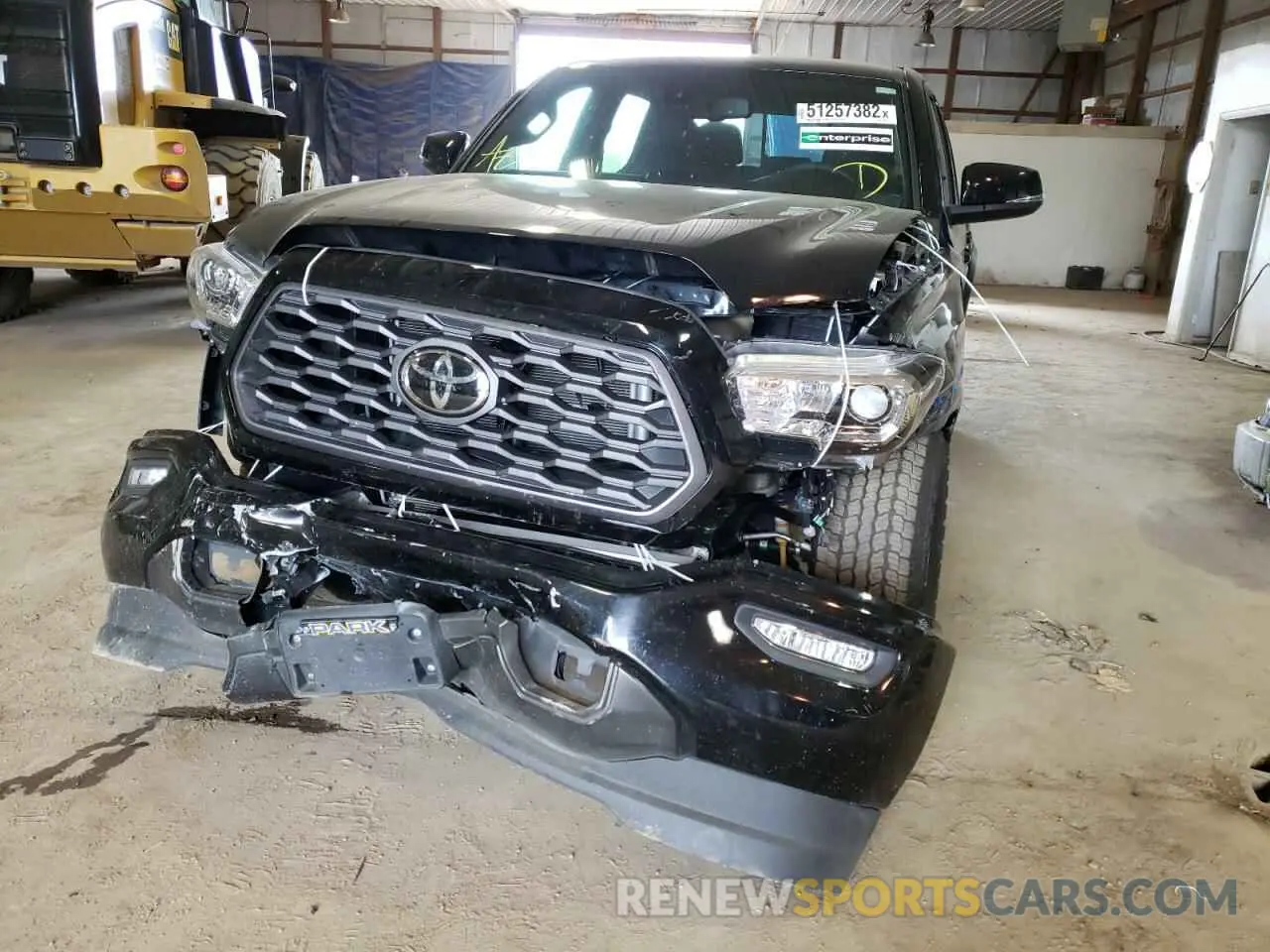 9 fotografías del automóvil dañado 3TMCZ5AN4NM474872 TOYOTA TACOMA 2022