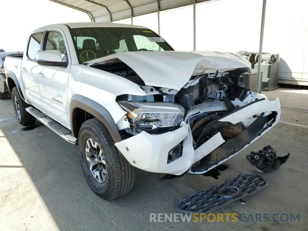 1 fotografías del automóvil dañado 3TMCZ5AN4NM479456 TOYOTA TACOMA 2022