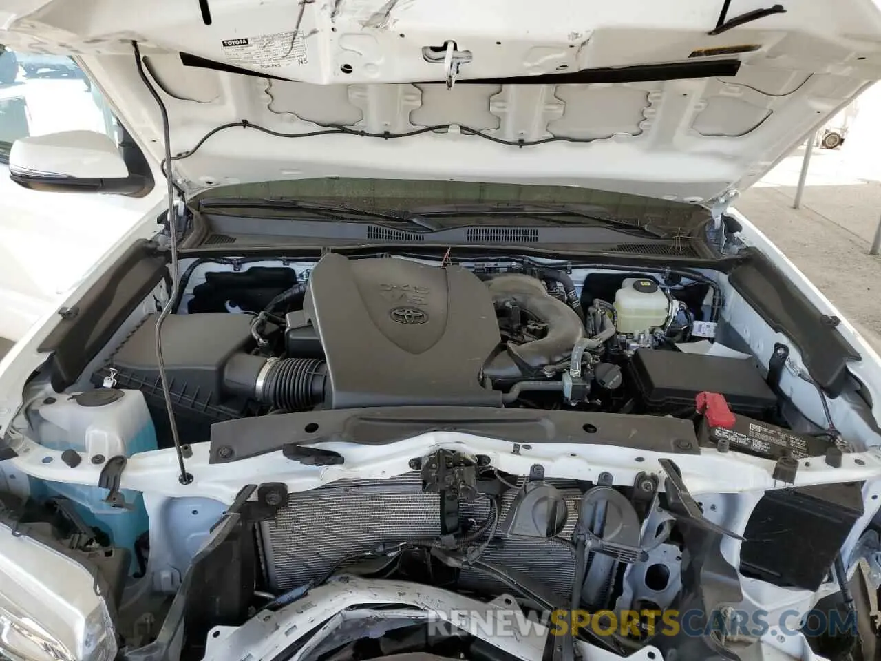 7 fotografías del automóvil dañado 3TMCZ5AN4NM479456 TOYOTA TACOMA 2022