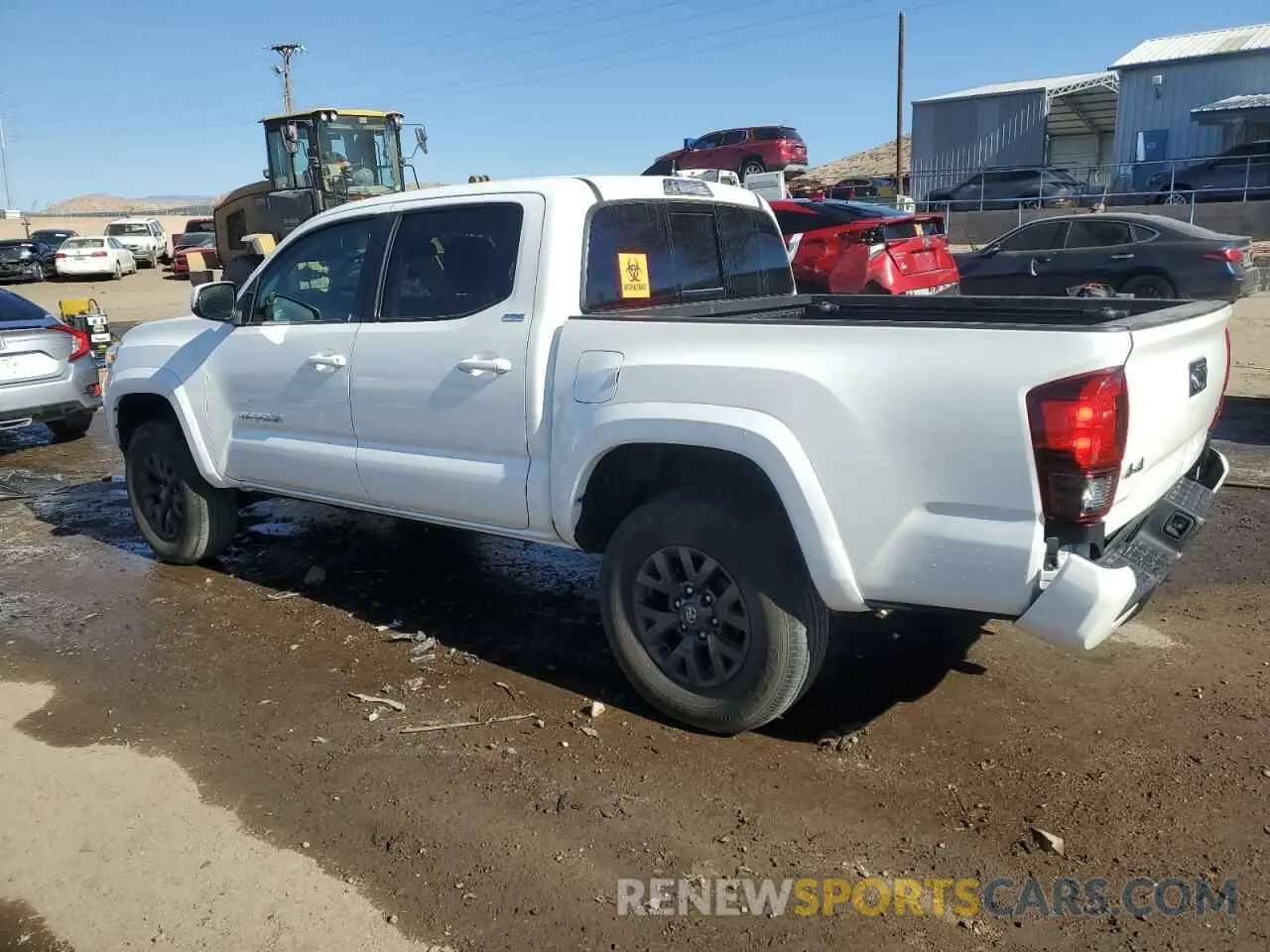 2 fotografías del automóvil dañado 3TMCZ5AN4NM516795 TOYOTA TACOMA 2022