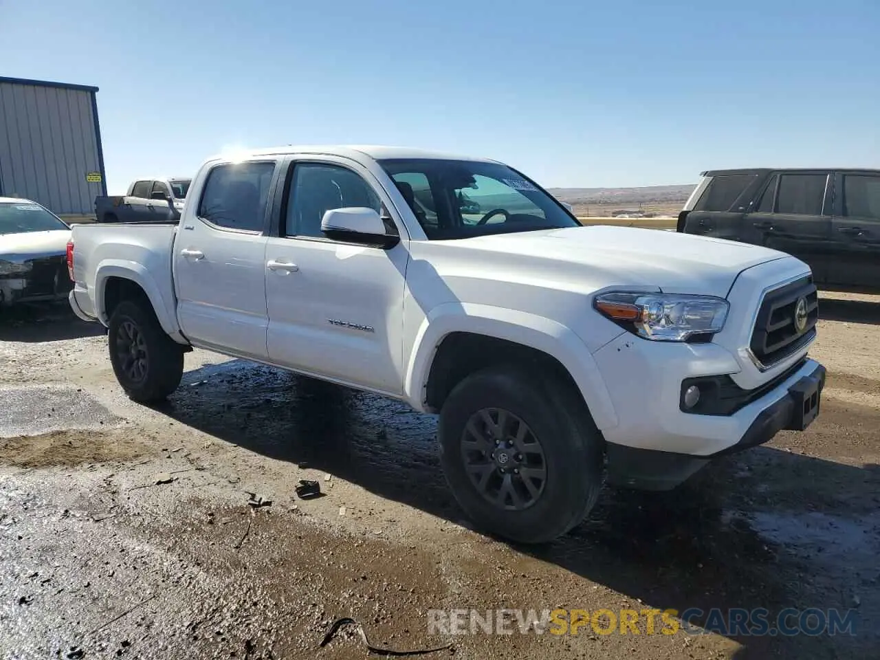 4 fotografías del automóvil dañado 3TMCZ5AN4NM516795 TOYOTA TACOMA 2022