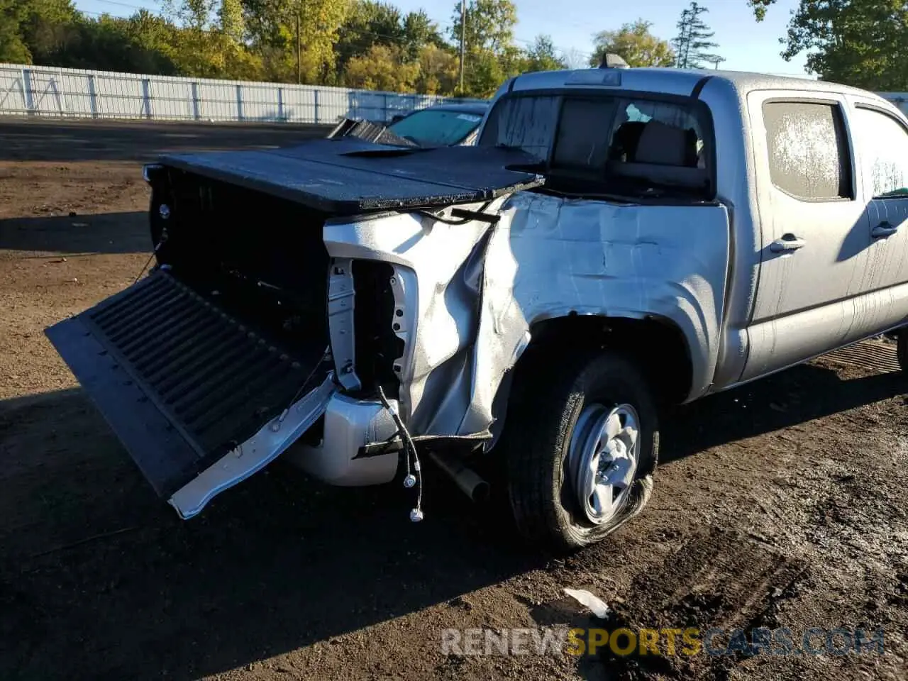9 fotografías del automóvil dañado 3TMCZ5AN4NM518692 TOYOTA TACOMA 2022