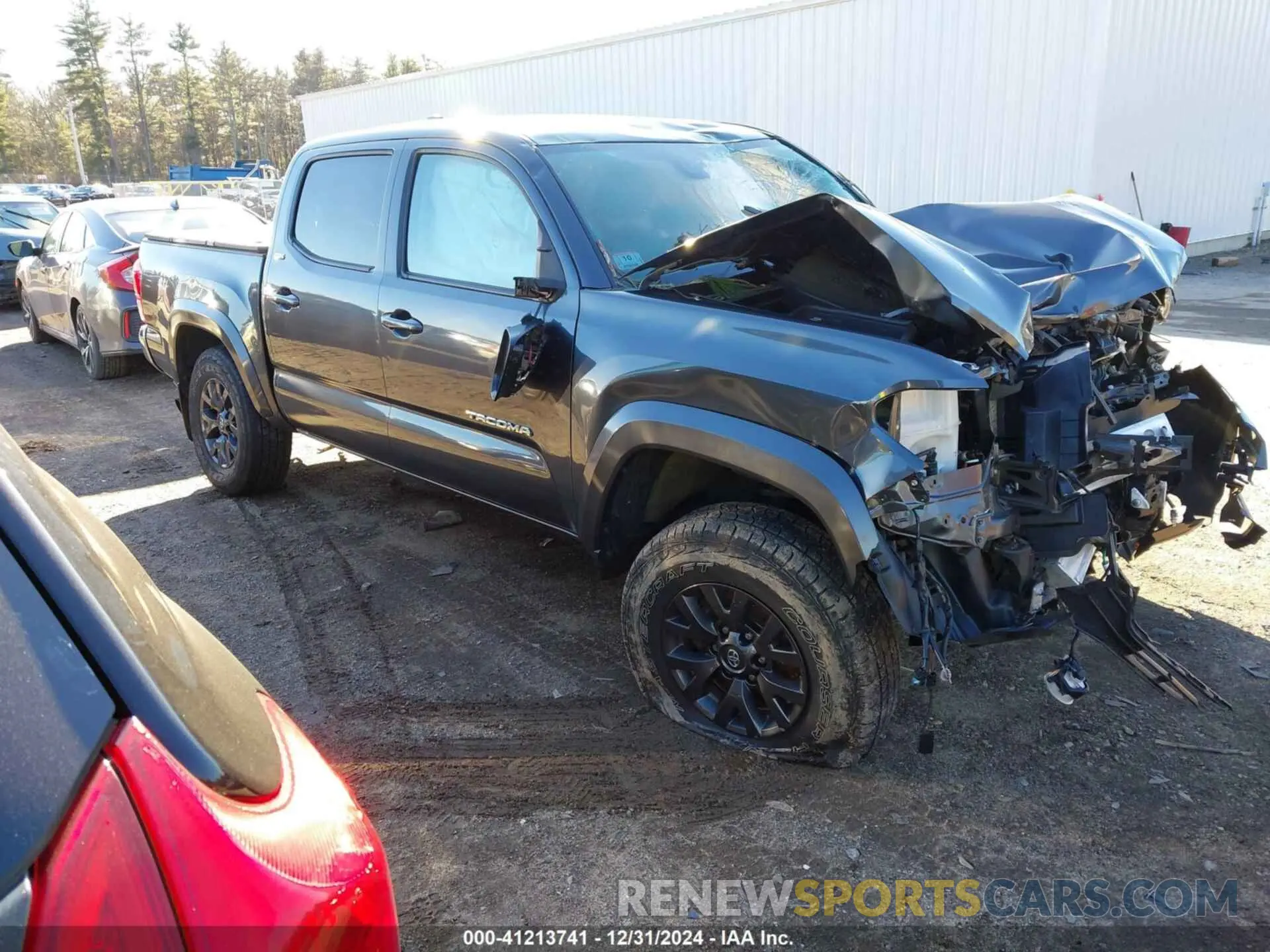 1 fotografías del automóvil dañado 3TMCZ5AN4NM526615 TOYOTA TACOMA 2022