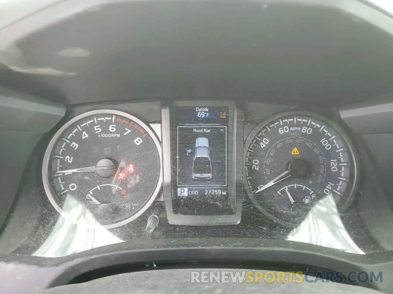 9 fotografías del automóvil dañado 3TMCZ5AN5NM474136 TOYOTA TACOMA 2022