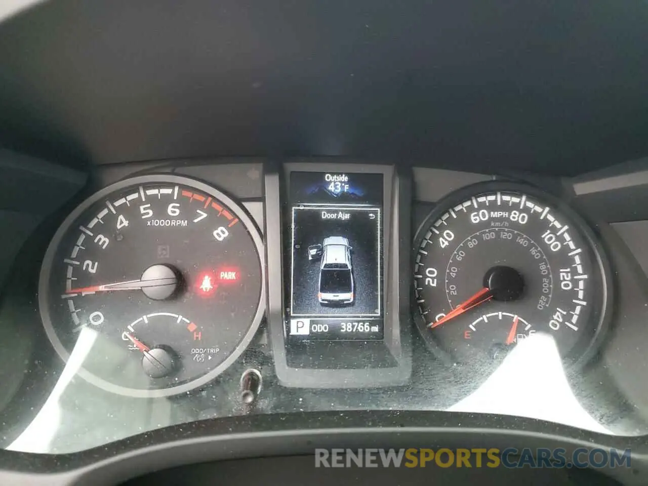 9 fotografías del automóvil dañado 3TMCZ5AN5NM524890 TOYOTA TACOMA 2022