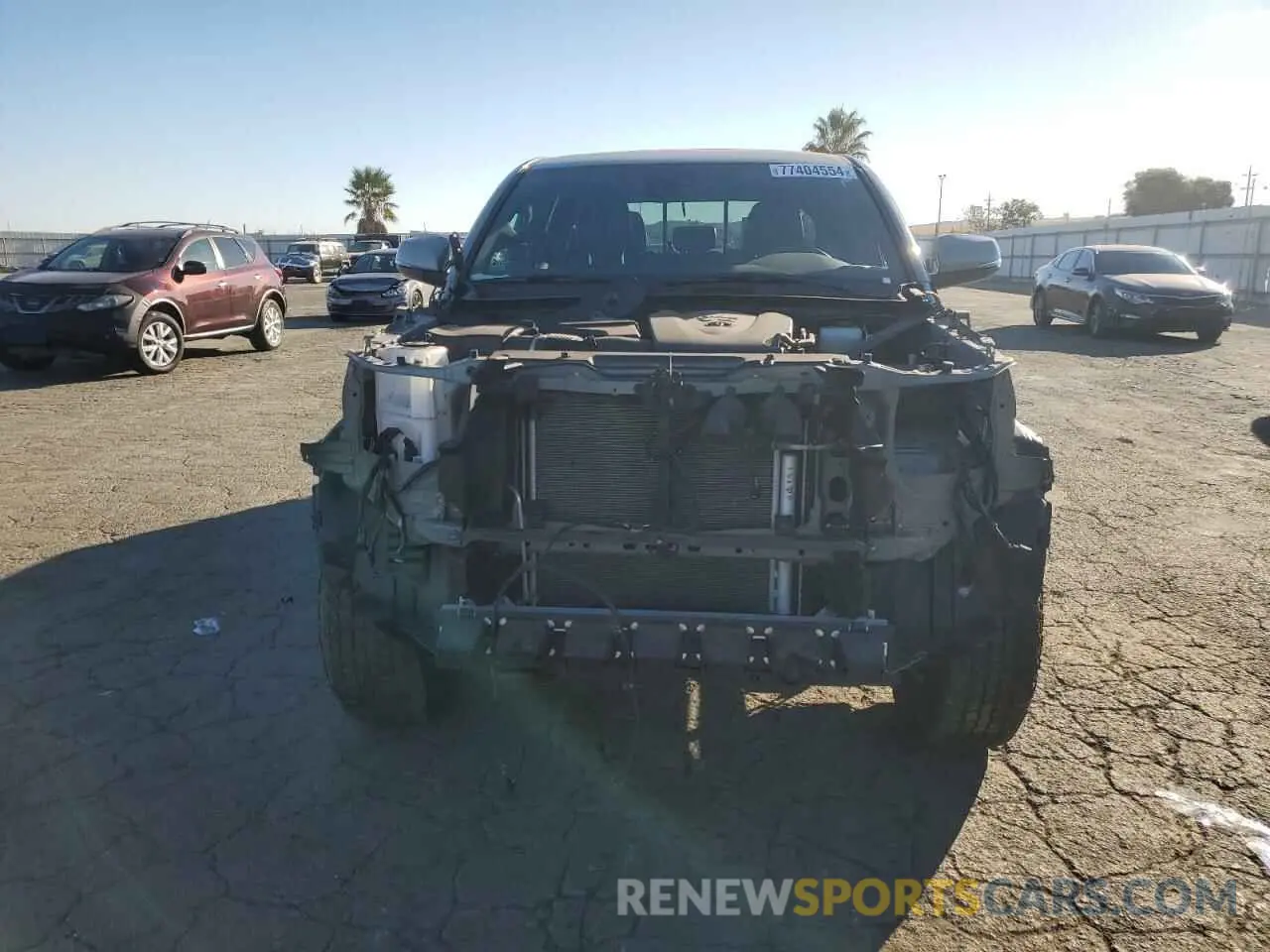5 fotografías del automóvil dañado 3TMCZ5AN5NM531029 TOYOTA TACOMA 2022
