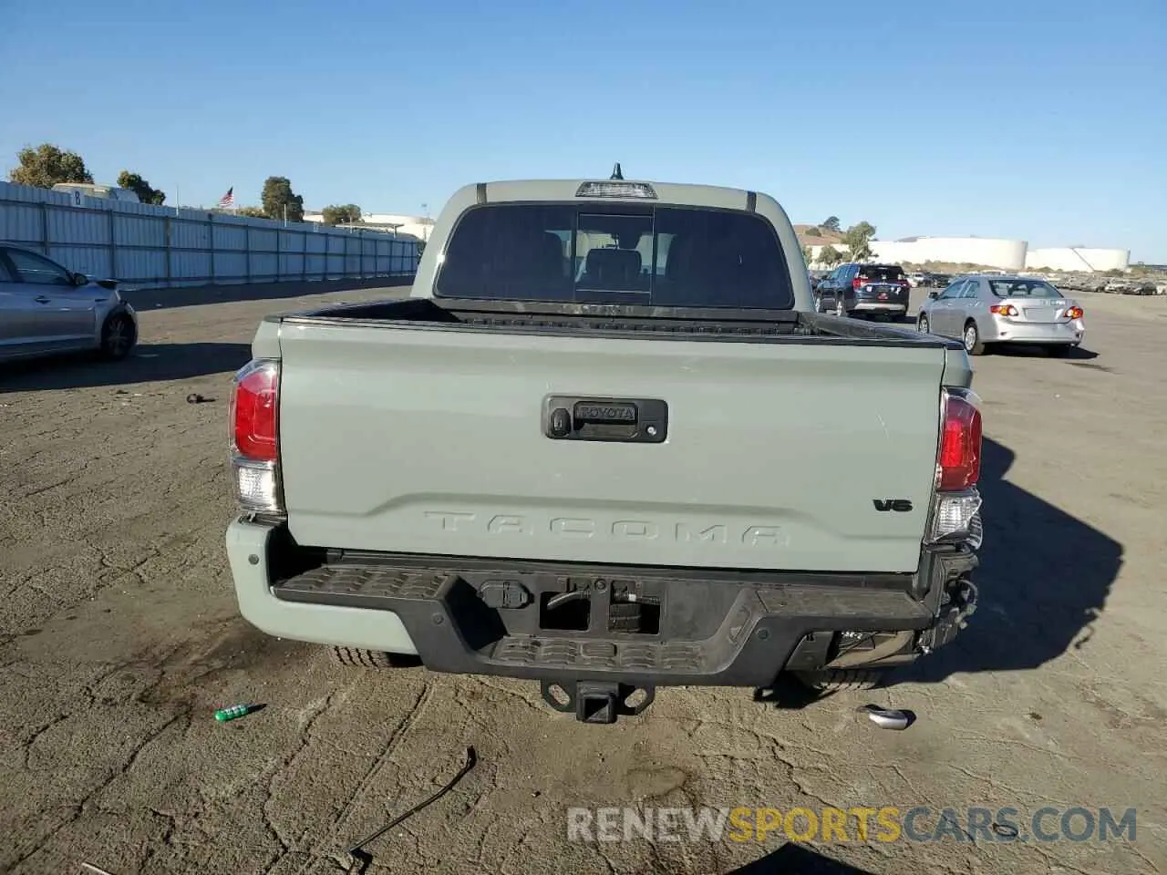 6 fotografías del automóvil dañado 3TMCZ5AN5NM531029 TOYOTA TACOMA 2022