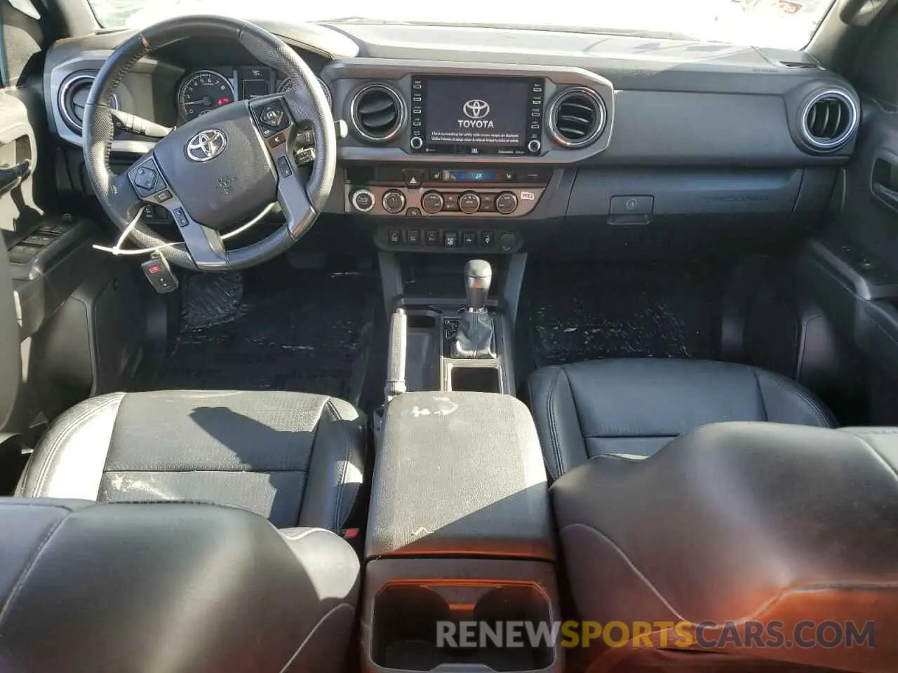 8 fotografías del automóvil dañado 3TMCZ5AN5NM531029 TOYOTA TACOMA 2022