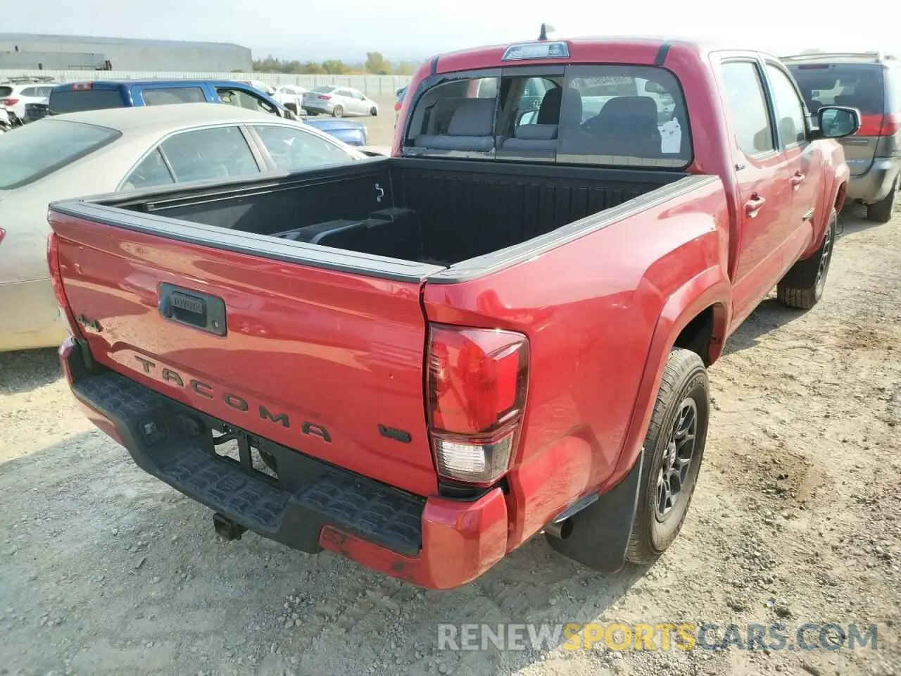 4 fotografías del automóvil dañado 3TMCZ5AN6NM455448 TOYOTA TACOMA 2022
