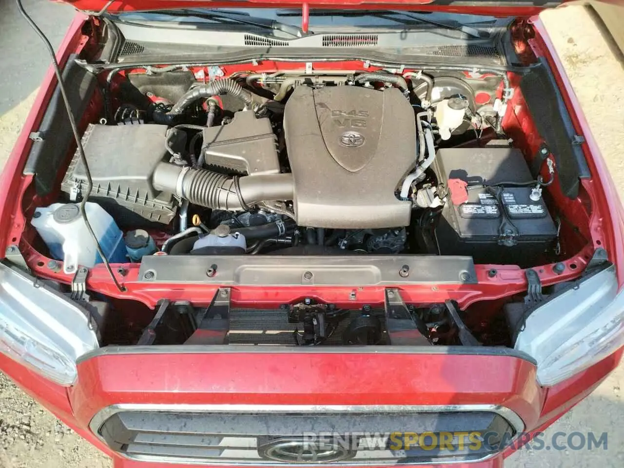 7 fotografías del automóvil dañado 3TMCZ5AN6NM455448 TOYOTA TACOMA 2022