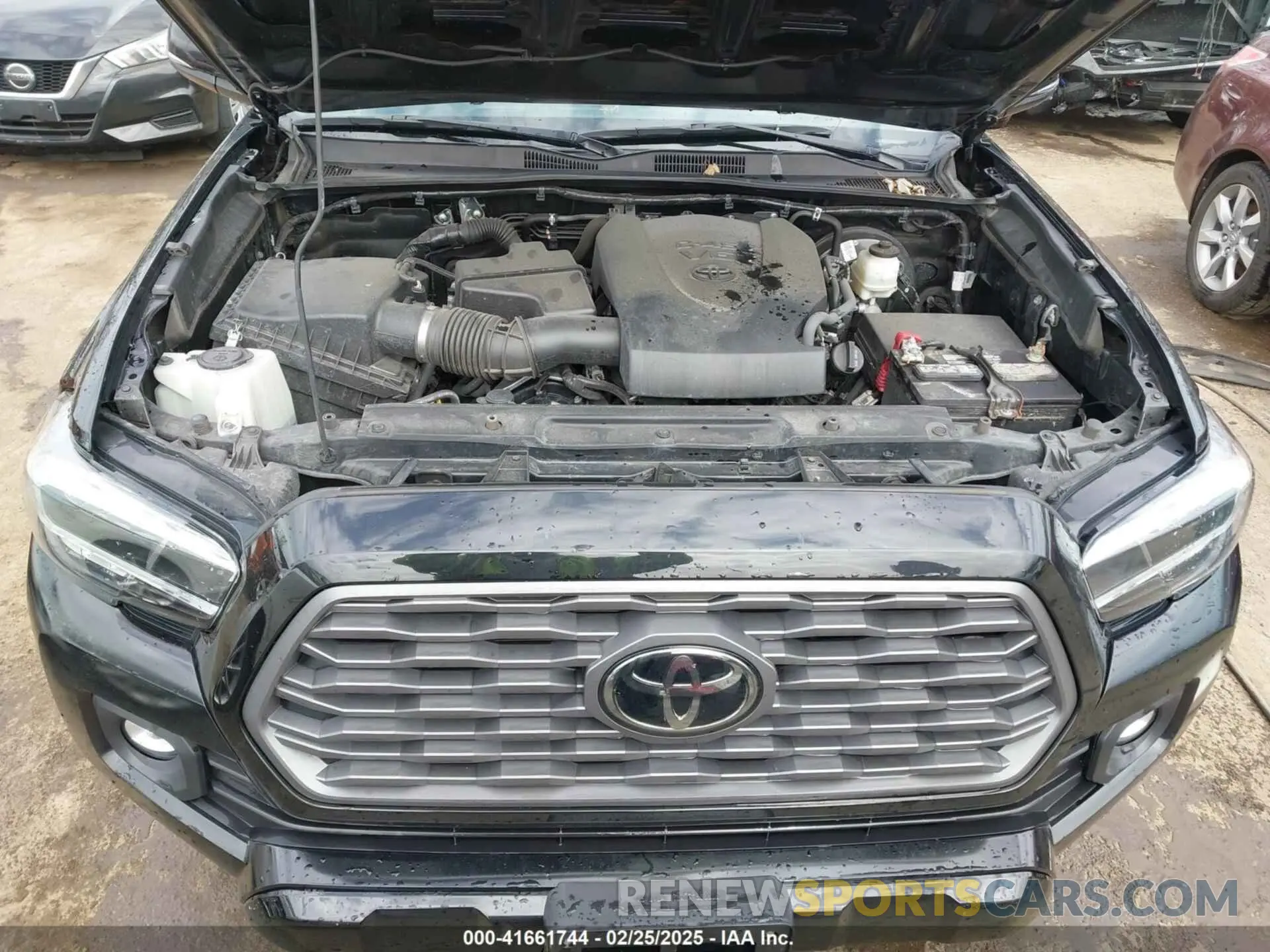 10 fotografías del automóvil dañado 3TMCZ5AN6NM459886 TOYOTA TACOMA 2022