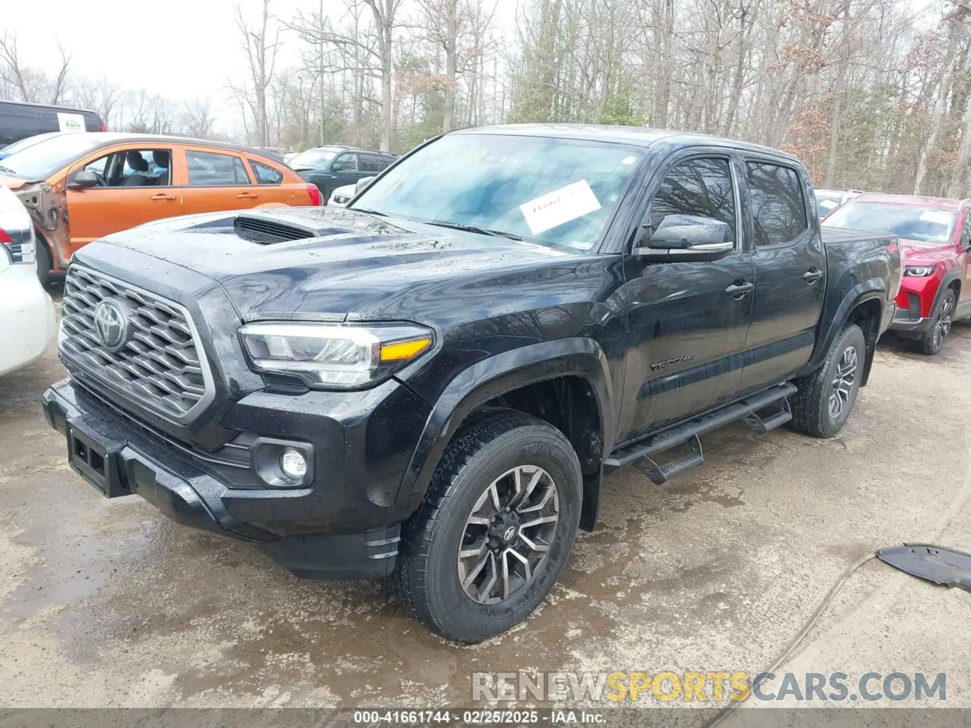 2 fotografías del automóvil dañado 3TMCZ5AN6NM459886 TOYOTA TACOMA 2022