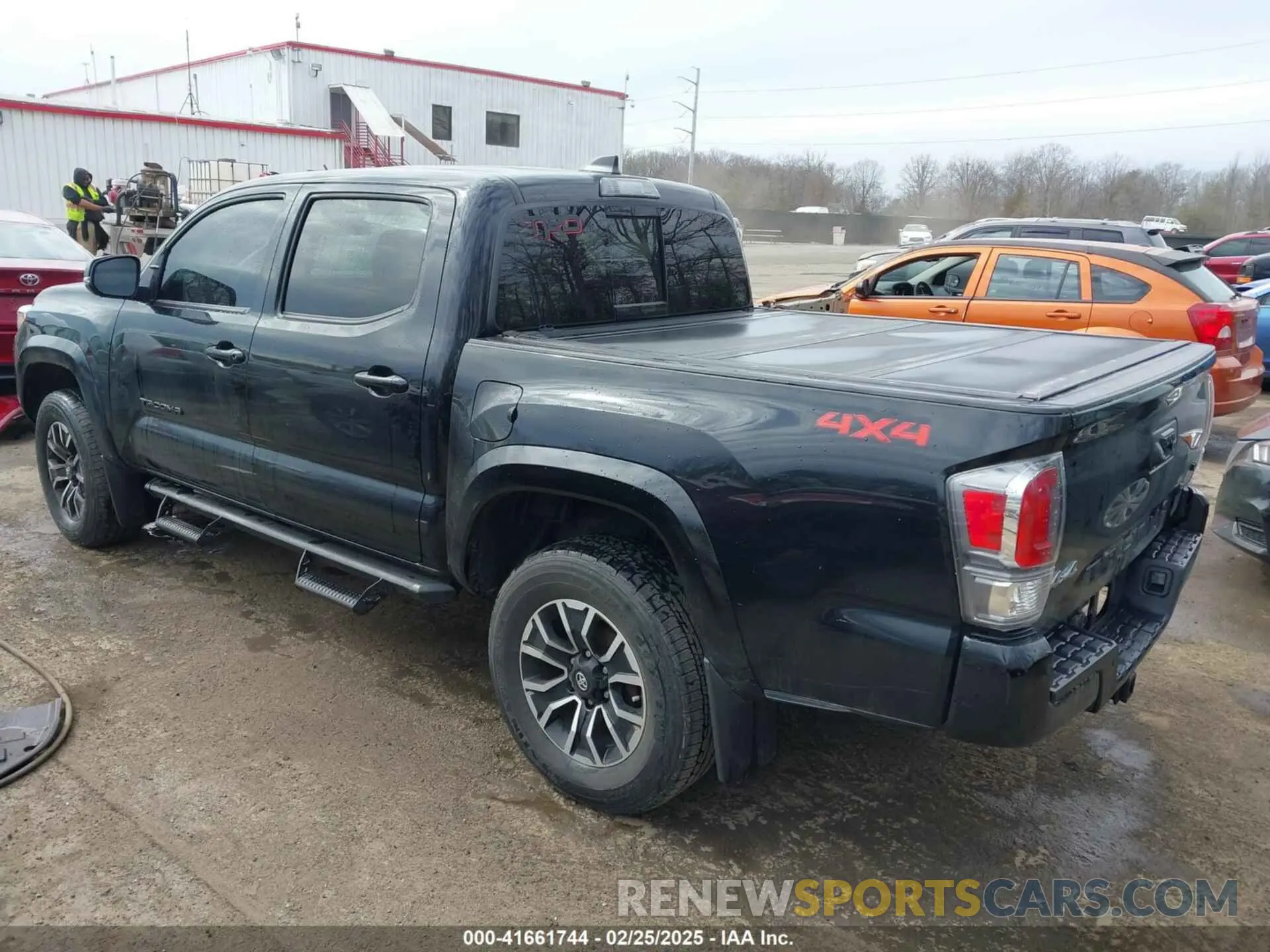 3 fotografías del automóvil dañado 3TMCZ5AN6NM459886 TOYOTA TACOMA 2022