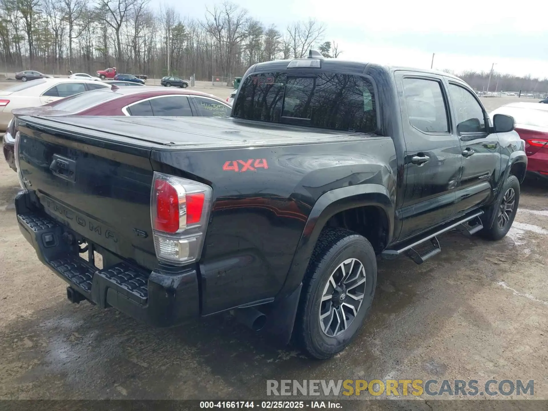 4 fotografías del automóvil dañado 3TMCZ5AN6NM459886 TOYOTA TACOMA 2022