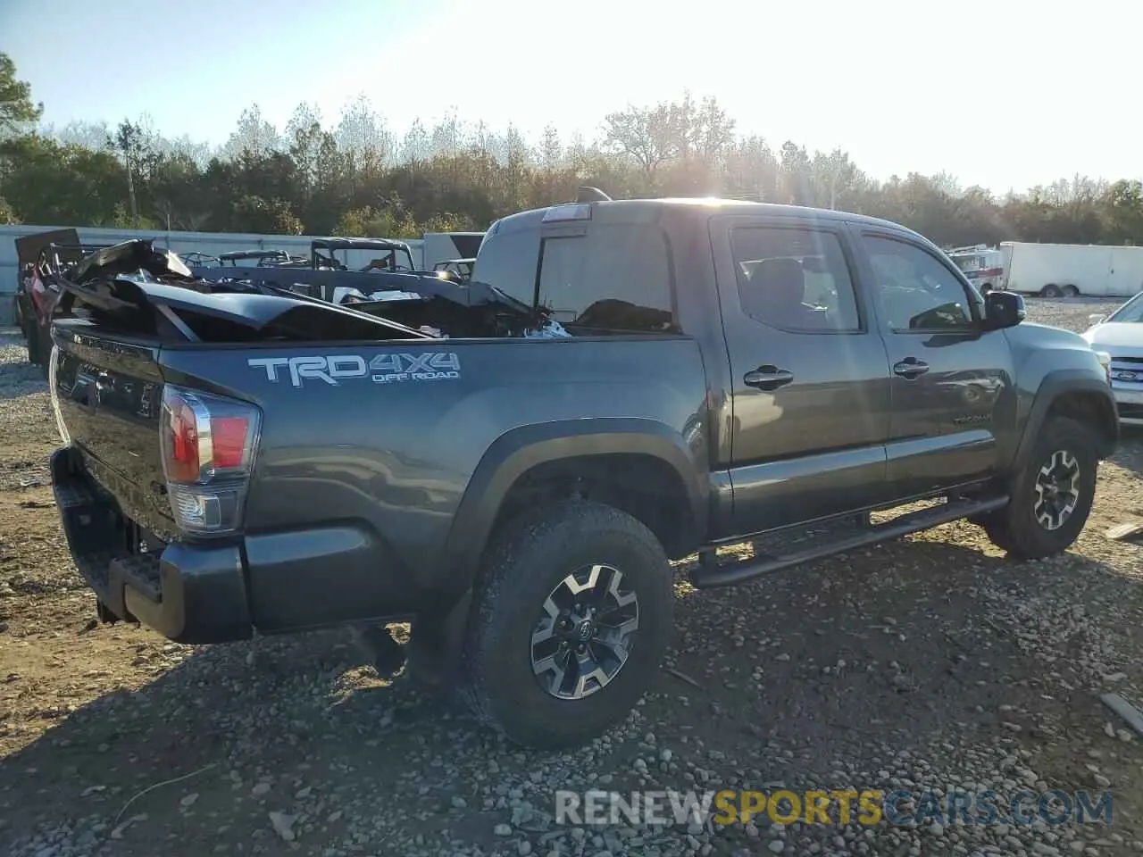 4 fotografías del automóvil dañado 3TMCZ5AN6NM483329 TOYOTA TACOMA 2022