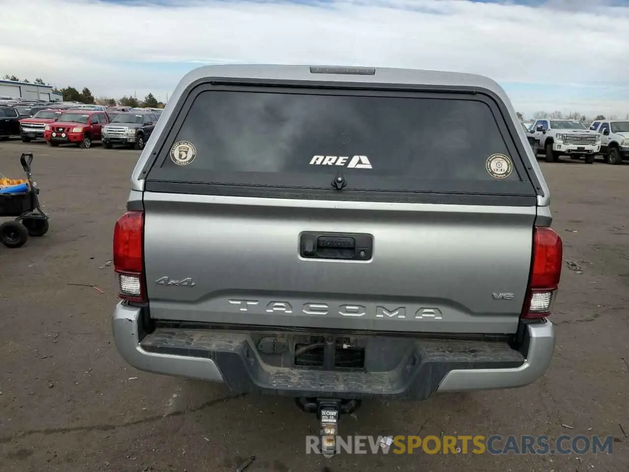 6 fotografías del automóvil dañado 3TMCZ5AN6NM483668 TOYOTA TACOMA 2022