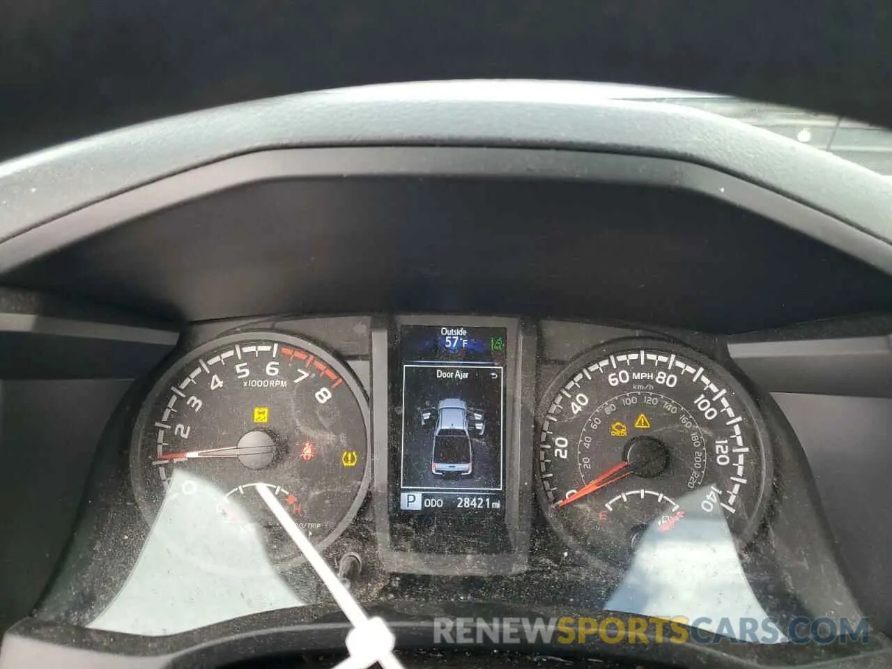 9 fotografías del automóvil dañado 3TMCZ5AN6NM483668 TOYOTA TACOMA 2022