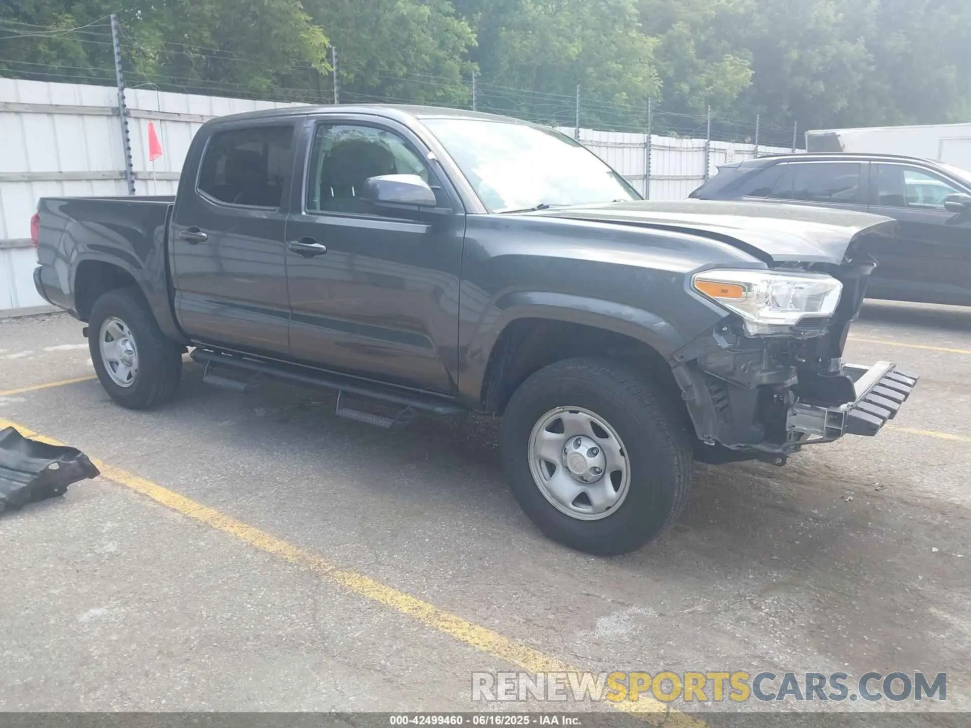 1 fotografías del automóvil dañado 3TMCZ5AN6NM517429 TOYOTA TACOMA 2022