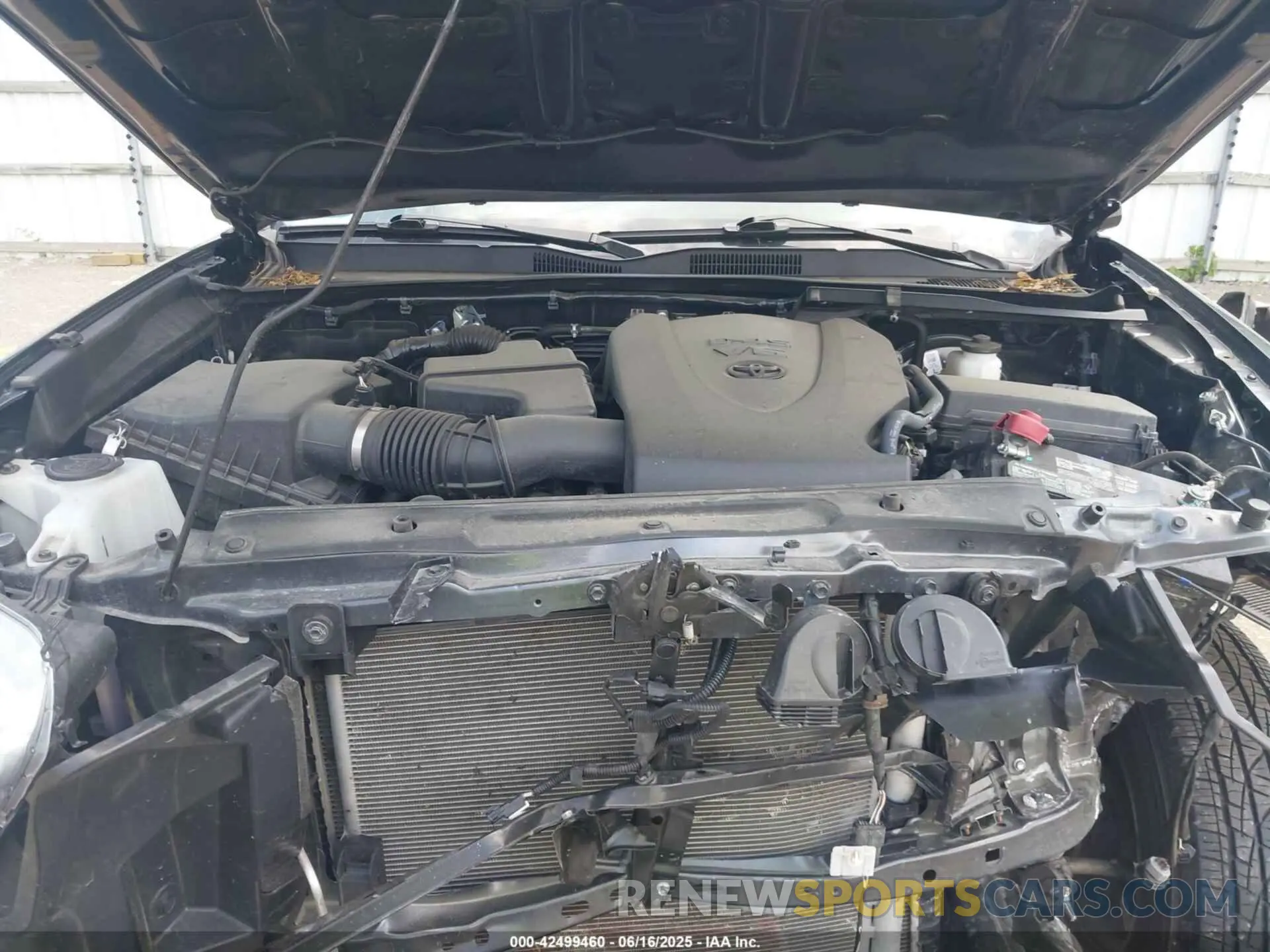 10 fotografías del automóvil dañado 3TMCZ5AN6NM517429 TOYOTA TACOMA 2022