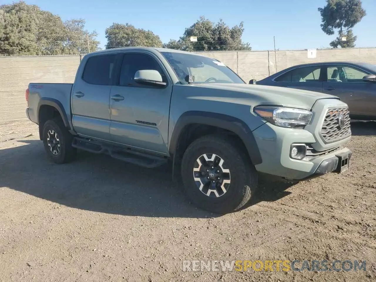 4 fotografías del automóvil dañado 3TMCZ5AN6NM524655 TOYOTA TACOMA 2022