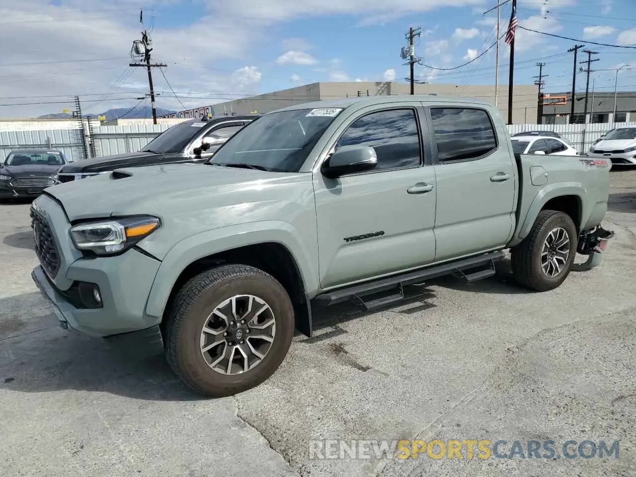 1 fotografías del automóvil dañado 3TMCZ5AN7NM457631 TOYOTA TACOMA 2022