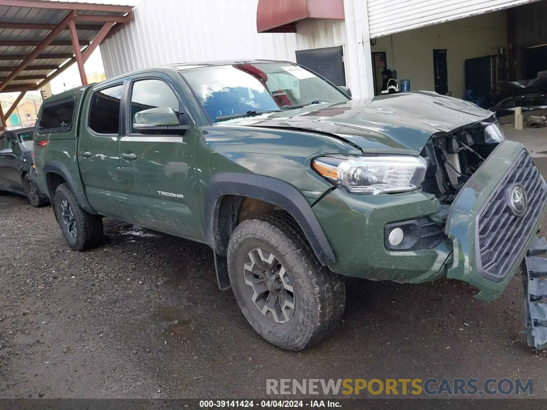 1 fotografías del automóvil dañado 3TMCZ5AN7NM468306 TOYOTA TACOMA 2022