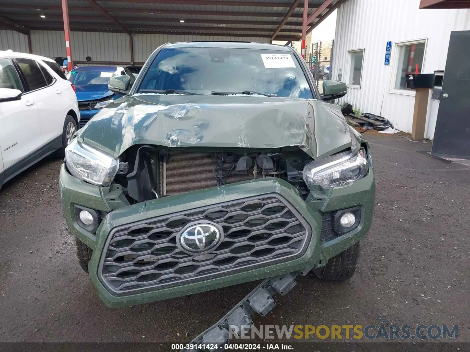12 fotografías del automóvil dañado 3TMCZ5AN7NM468306 TOYOTA TACOMA 2022