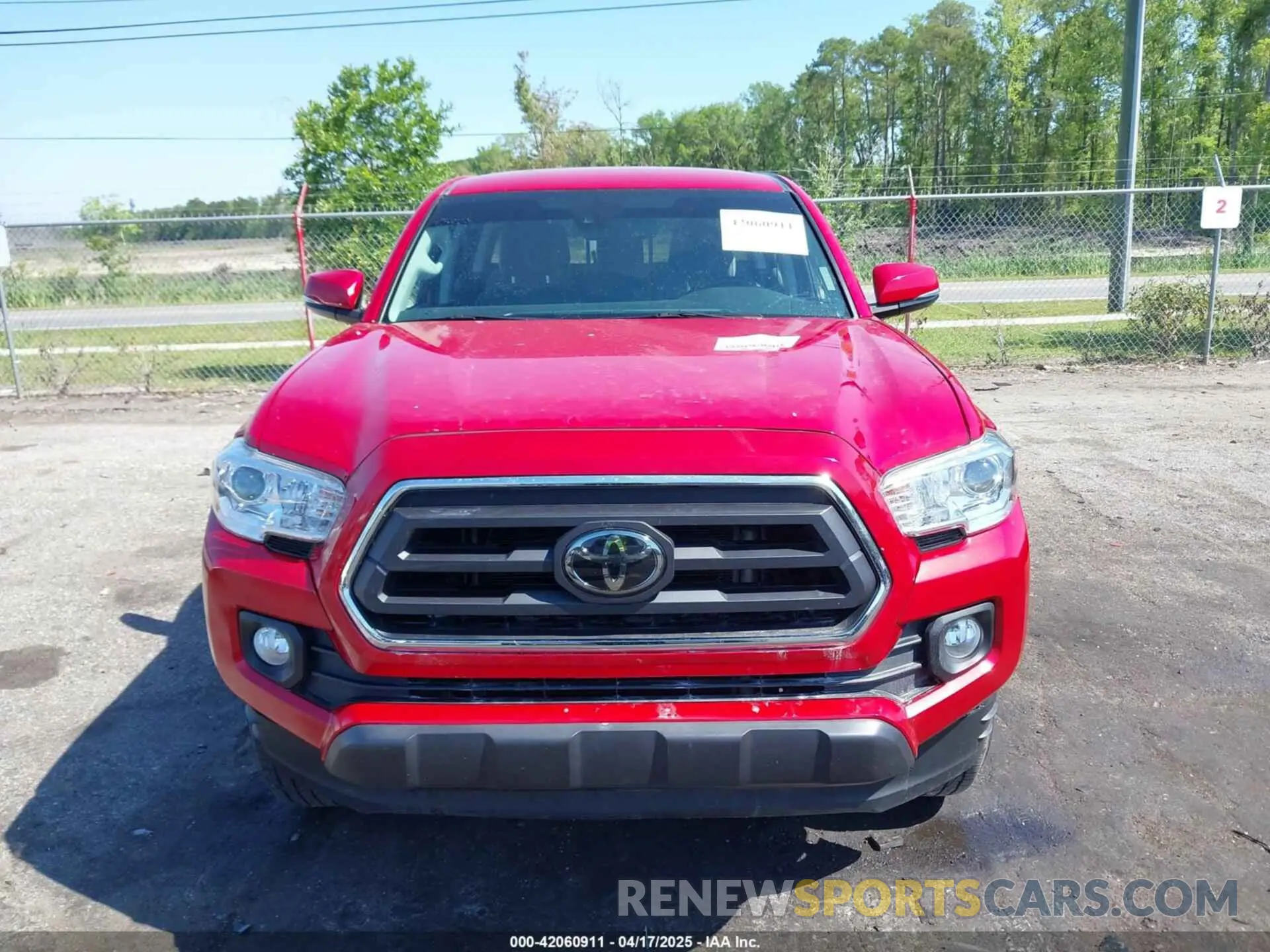 12 fotografías del automóvil dañado 3TMCZ5AN7NM470900 TOYOTA TACOMA 2022