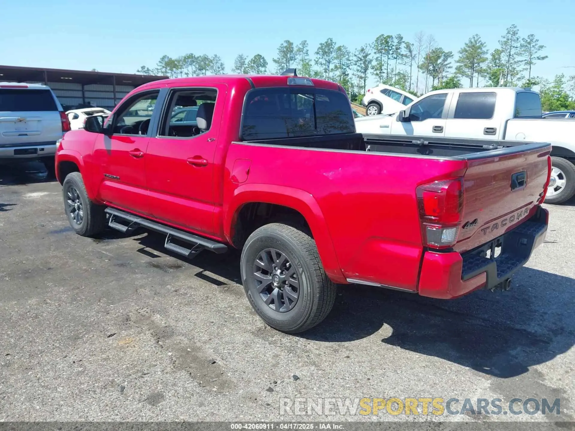 3 fotografías del automóvil dañado 3TMCZ5AN7NM470900 TOYOTA TACOMA 2022