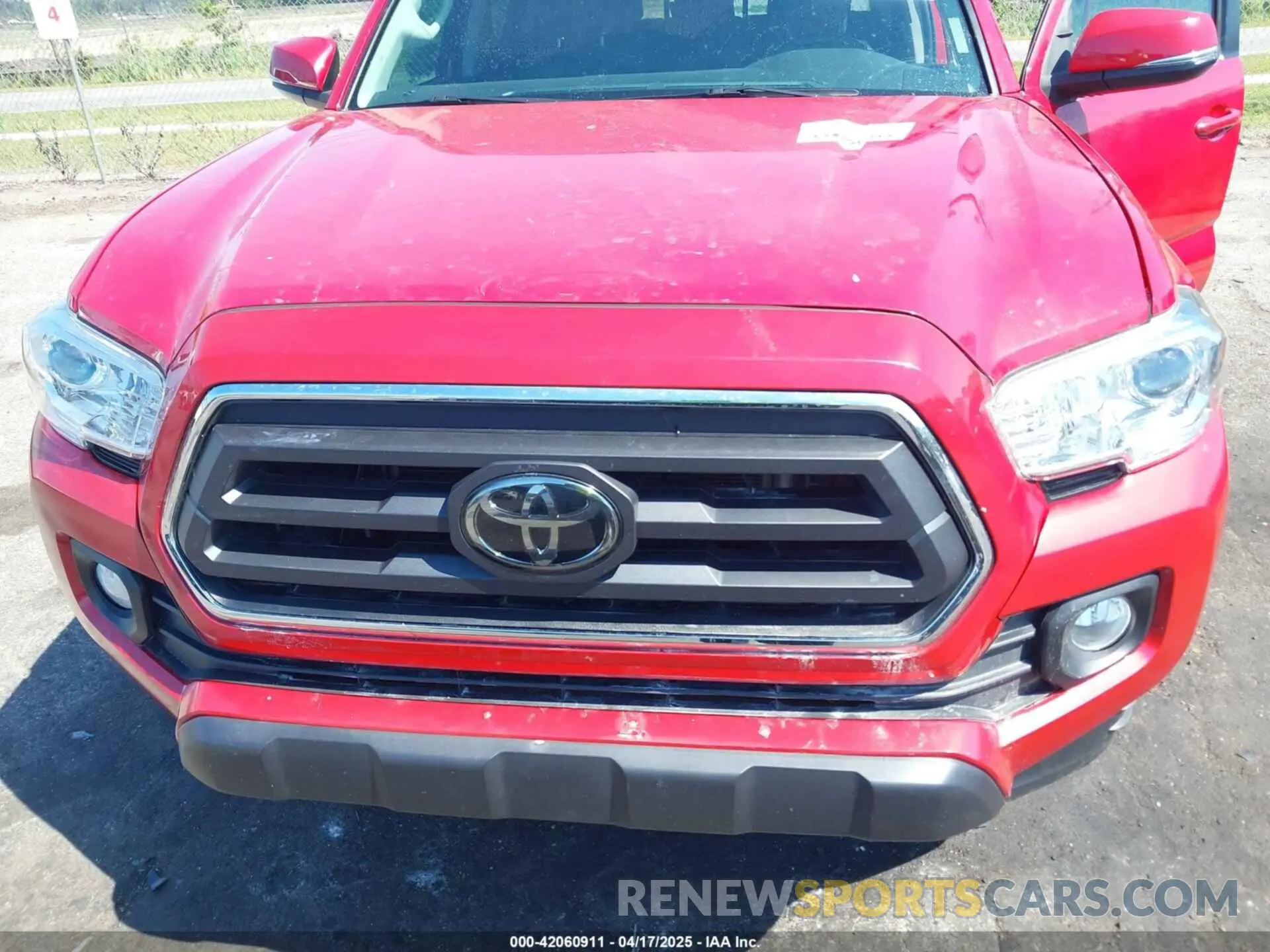 6 fotografías del automóvil dañado 3TMCZ5AN7NM470900 TOYOTA TACOMA 2022