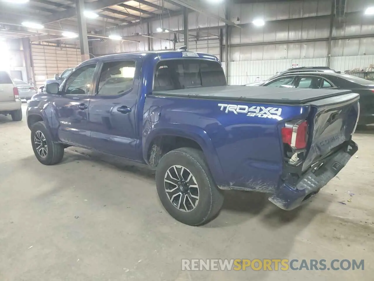2 fotografías del automóvil dañado 3TMCZ5AN7NM471772 TOYOTA TACOMA 2022