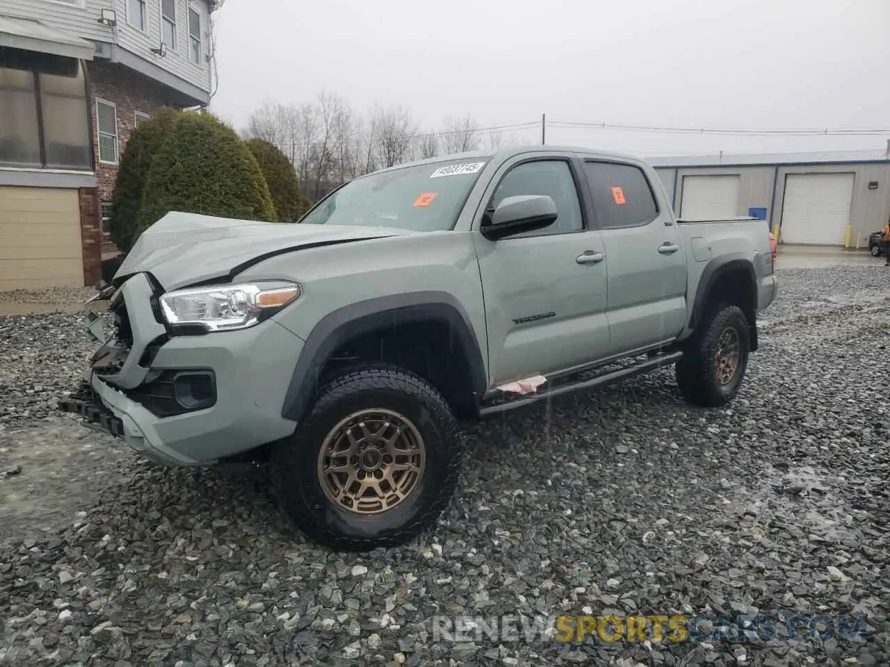 1 fotografías del automóvil dañado 3TMCZ5AN7NM477457 TOYOTA TACOMA 2022