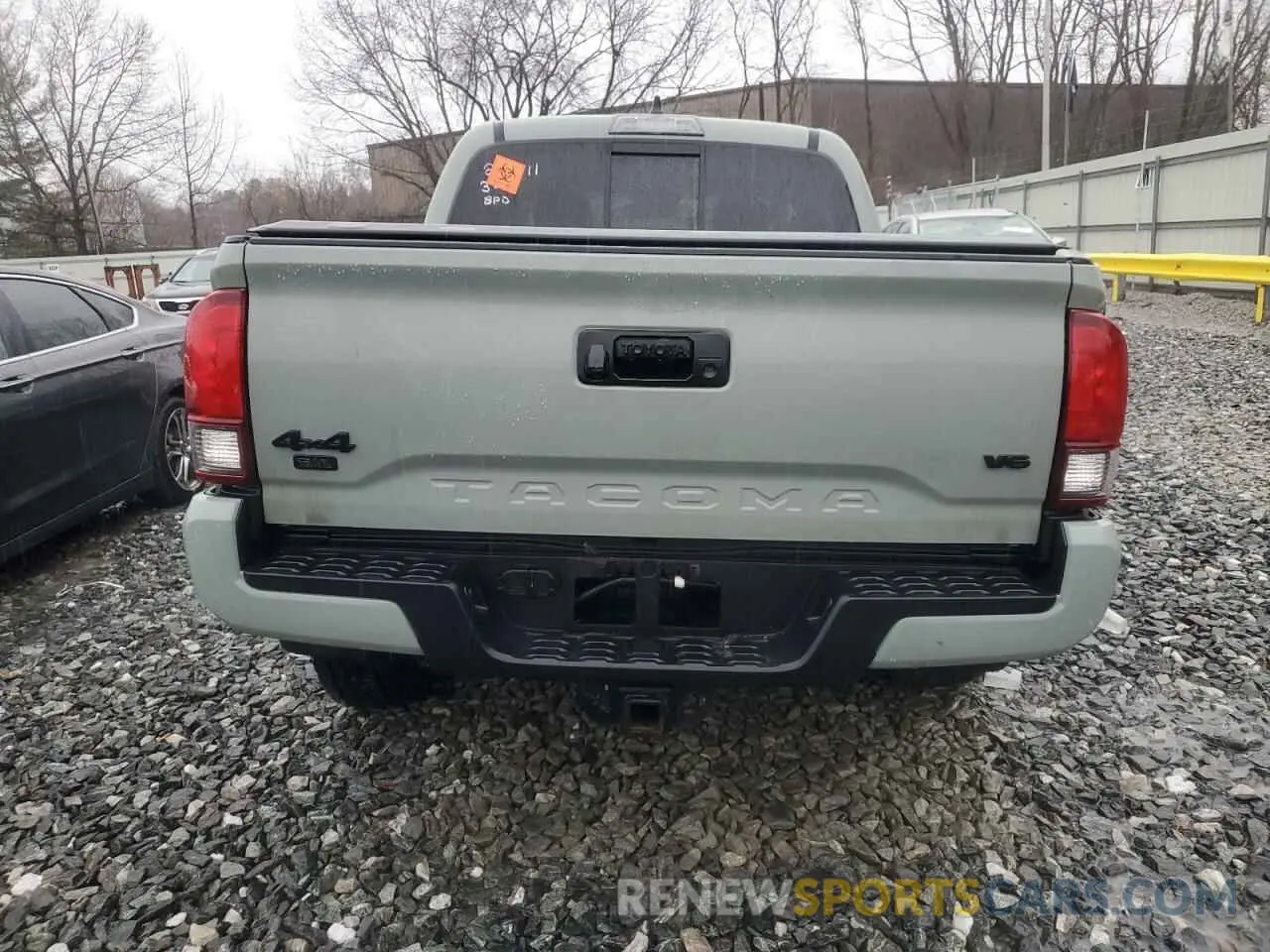 6 fotografías del automóvil dañado 3TMCZ5AN7NM477457 TOYOTA TACOMA 2022