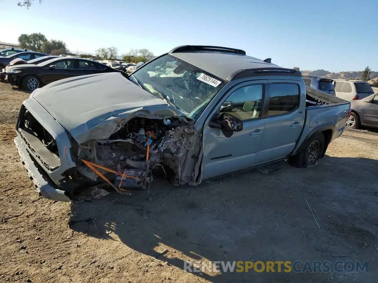 1 fotografías del automóvil dañado 3TMCZ5AN7NM478494 TOYOTA TACOMA 2022
