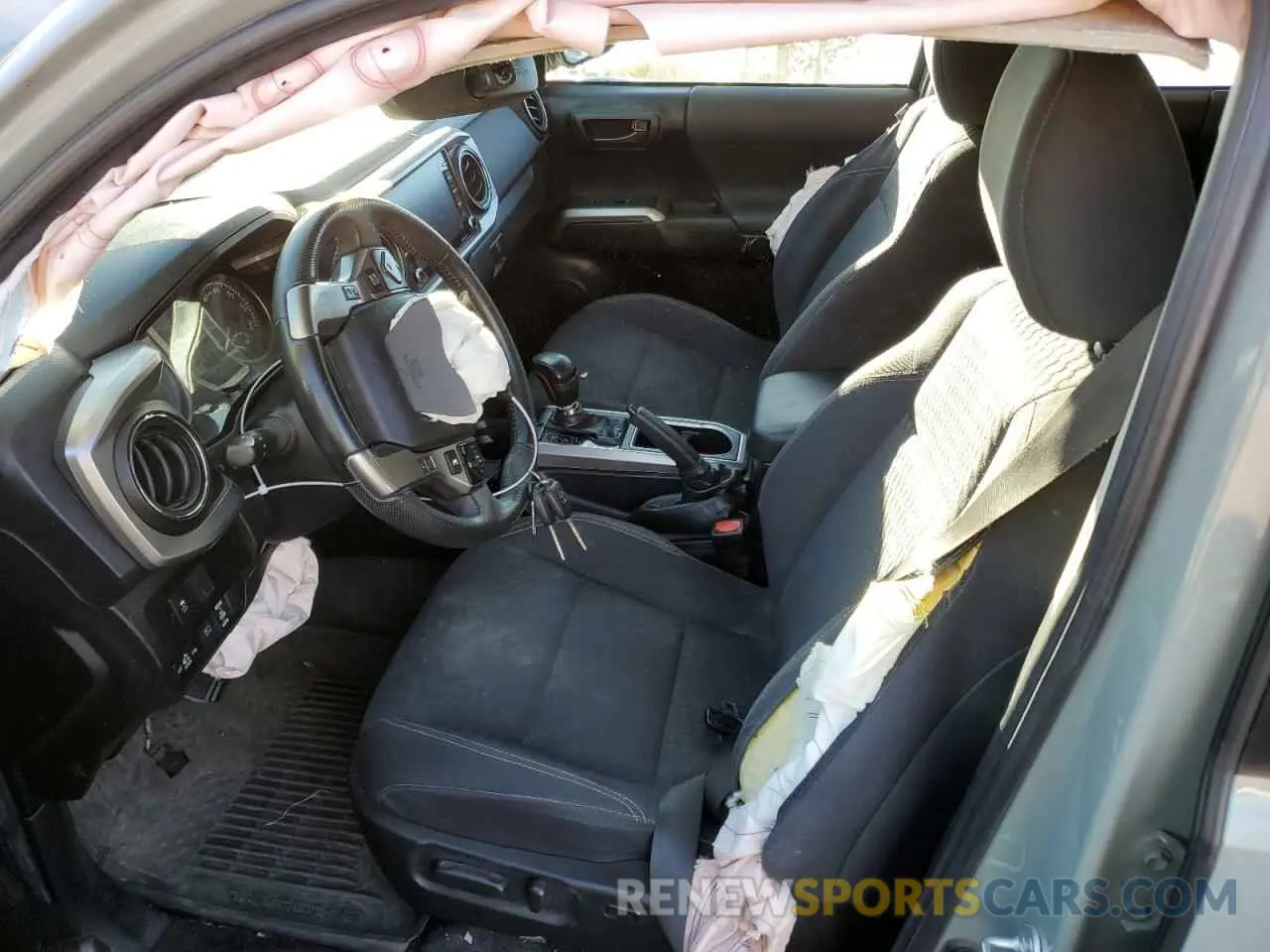 7 fotografías del automóvil dañado 3TMCZ5AN7NM478494 TOYOTA TACOMA 2022
